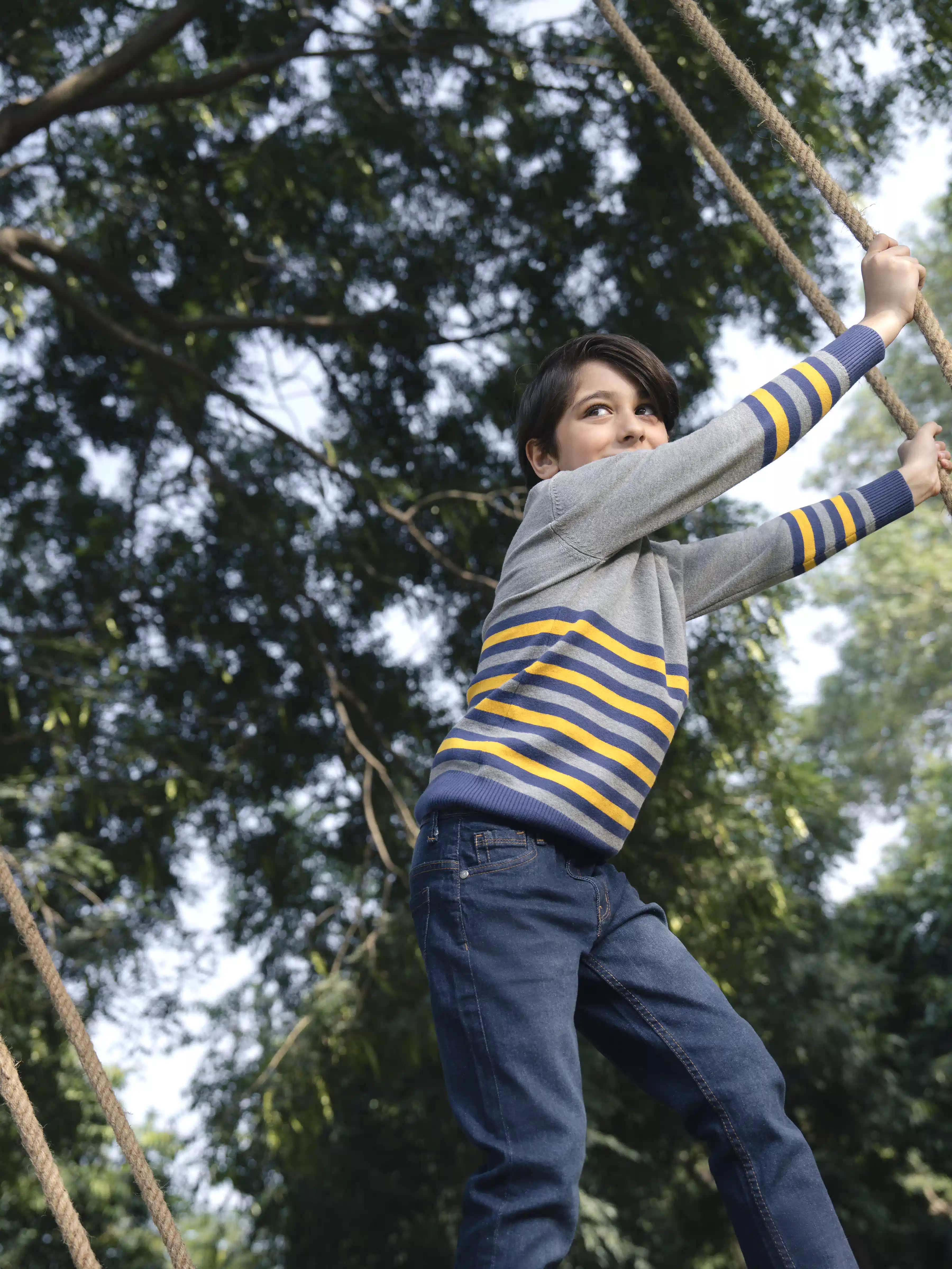 Boy's Grey Sweater - EBTSWT5-004 - Image 4