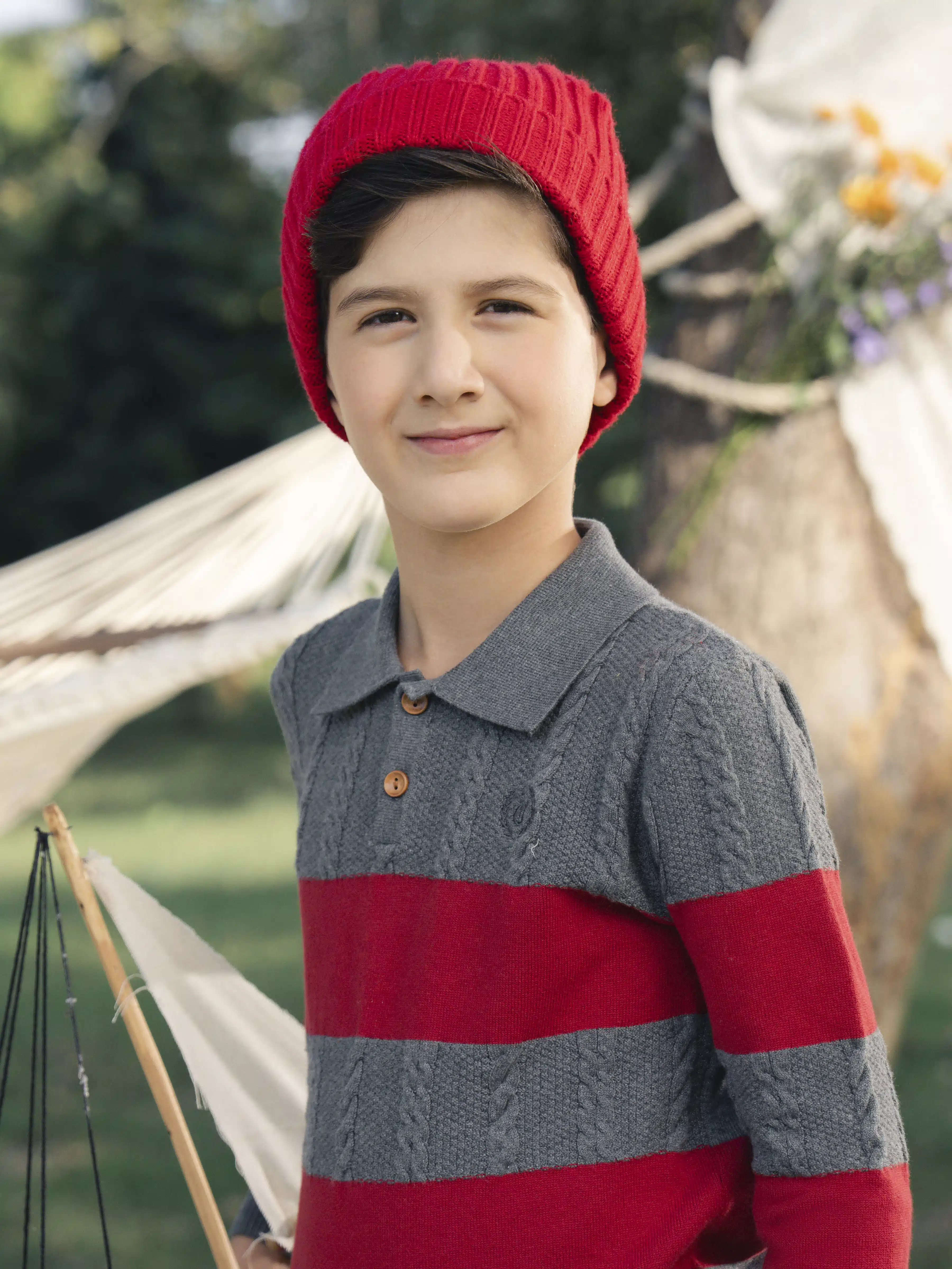Boy's Grey Sweater - EBTSWT5-009 - Image 2
