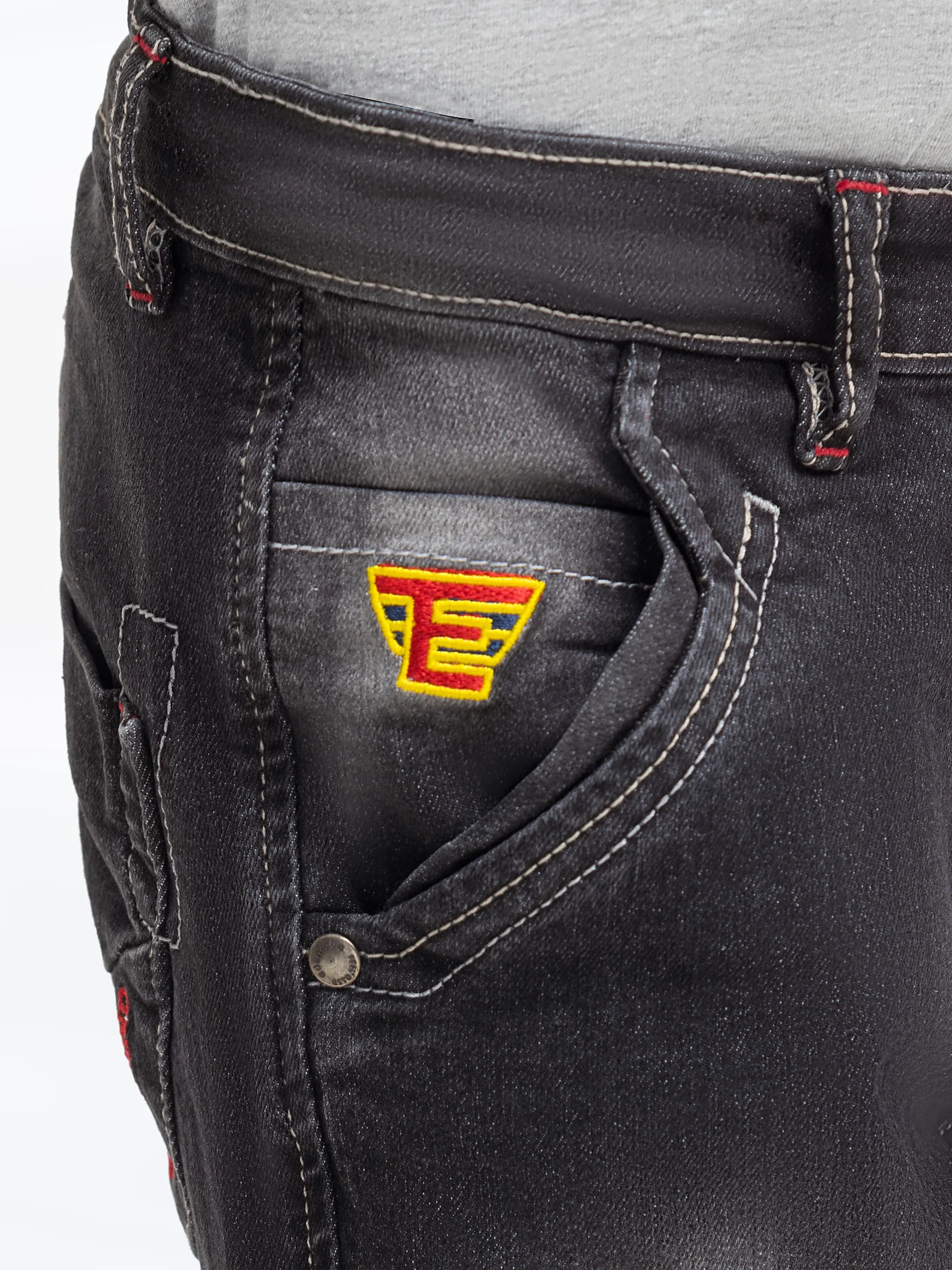 Boy's Indigo Denim Pant - EBBDP5-019 - Image 3