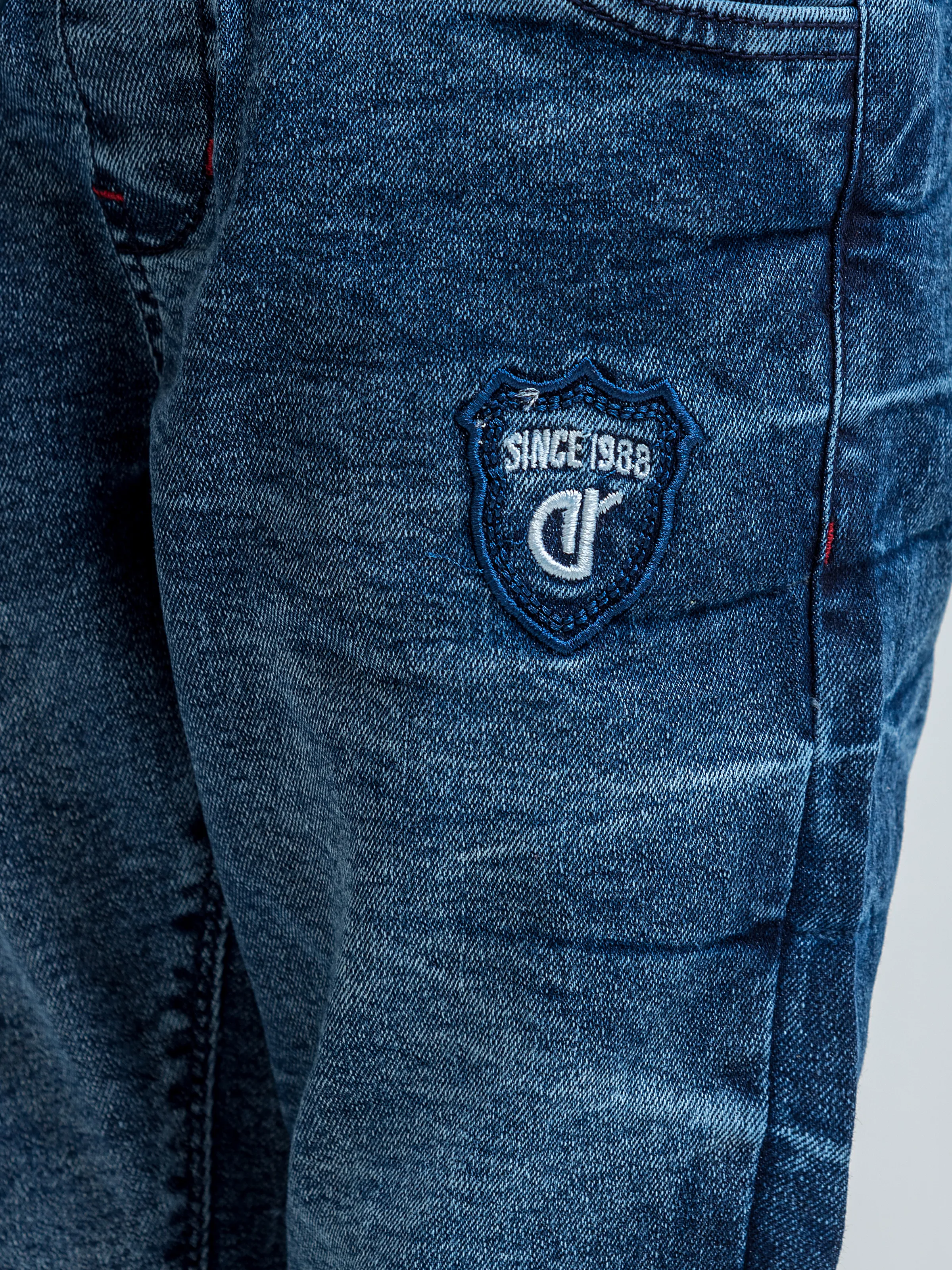 Boy's Indigo Denim Pant - EBBDP6-008 - Image 4