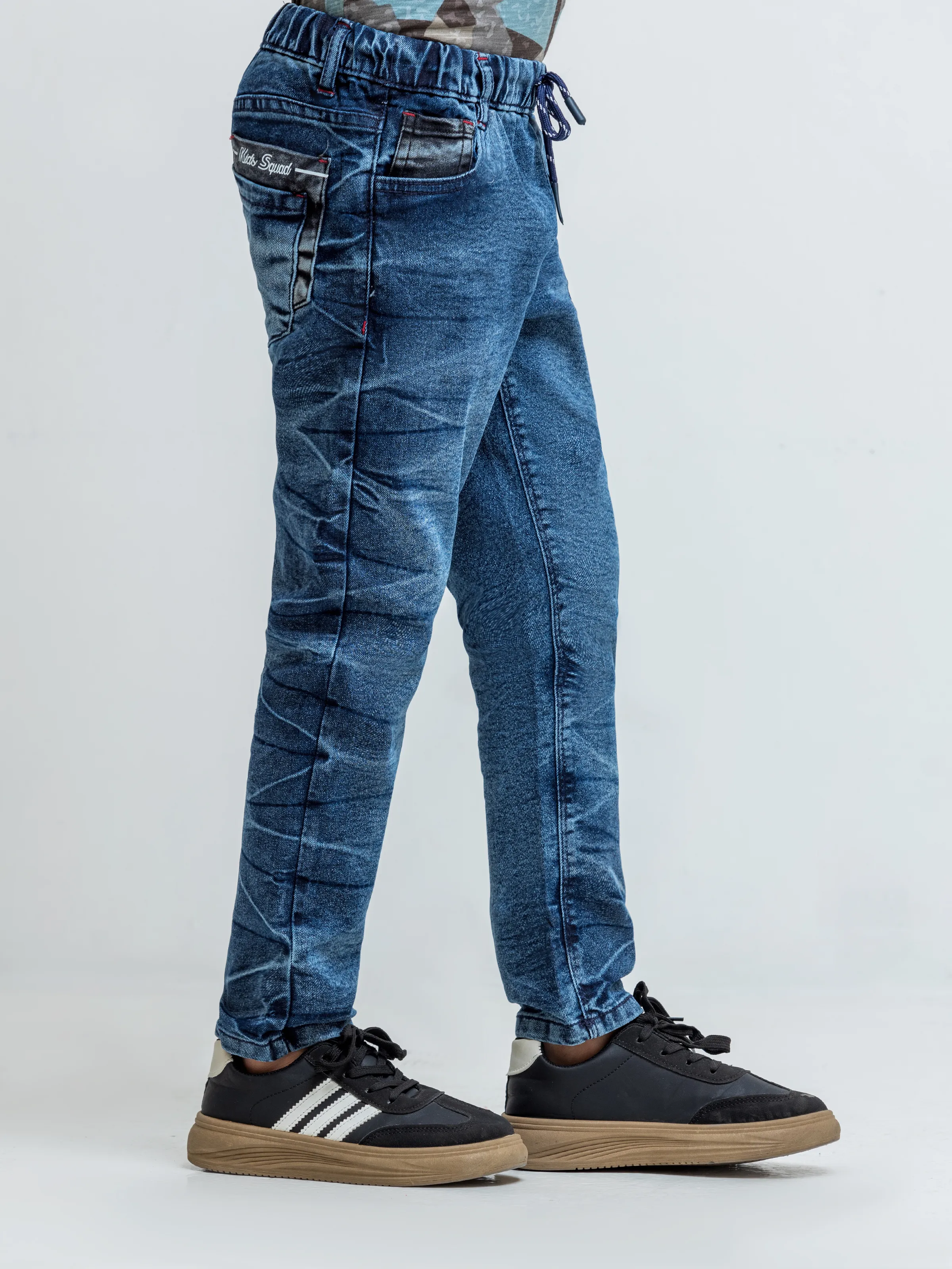 Boy's Indigo Denim Pant - EBBDP6-008 - Image 5