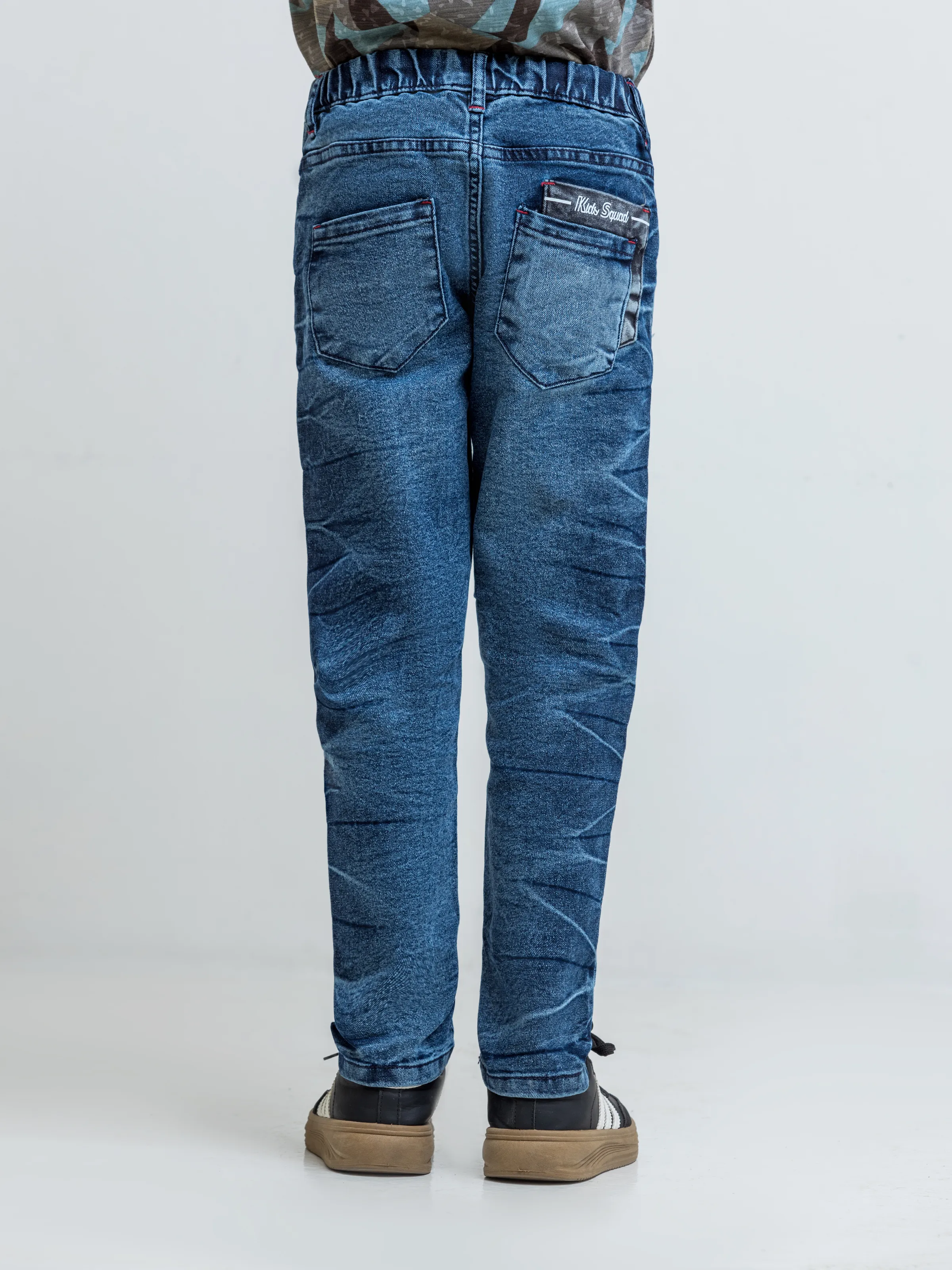 Boy's Indigo Denim Pant - EBBDP6-008 - Image 6