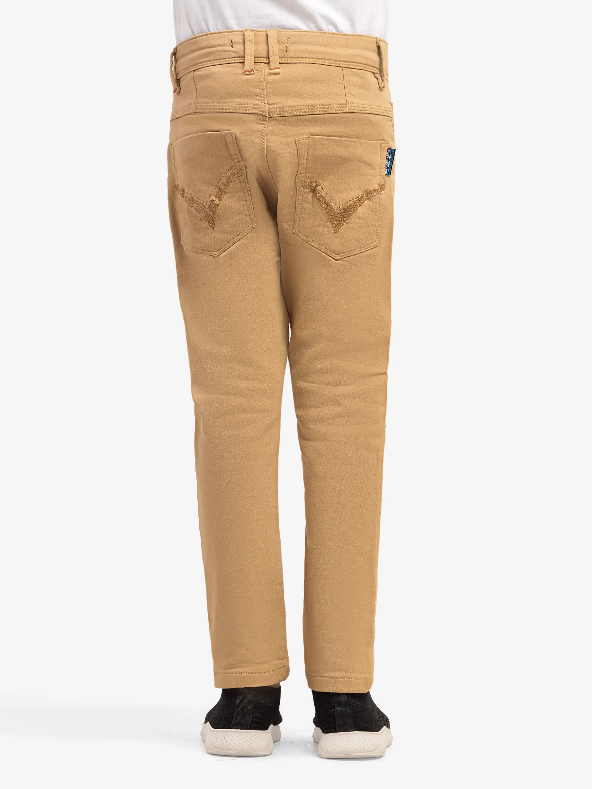 Boy's Khaki Chino Pant - EBBCP5-002 - Image 6