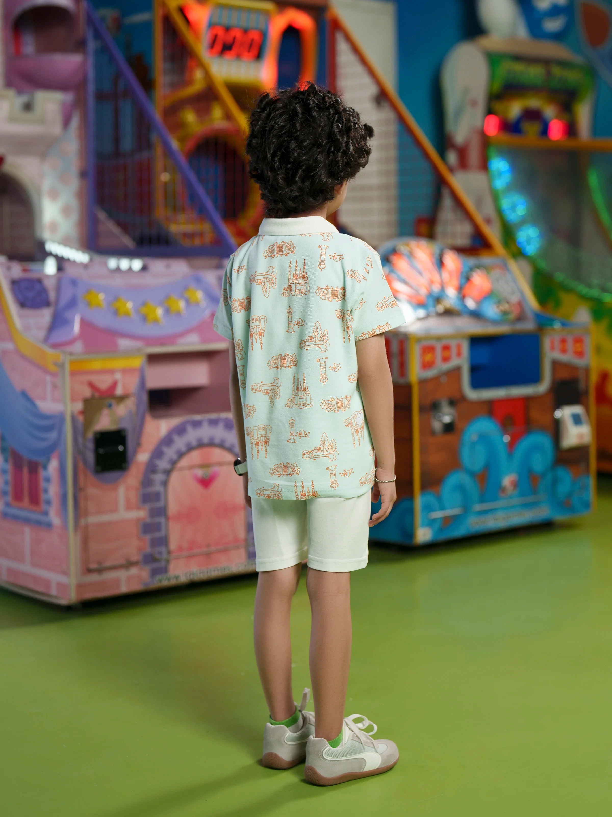 Boy's Light Aqua Co Ord Set - EBTCS6-020 - Image 6