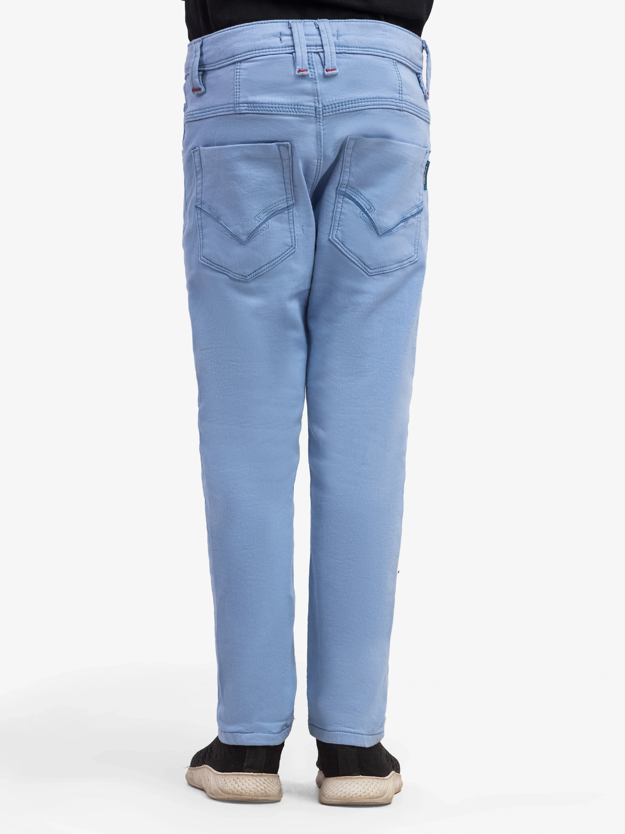 Boy's Light Blue Chino Pant - EBBCP5-003 - Image 2