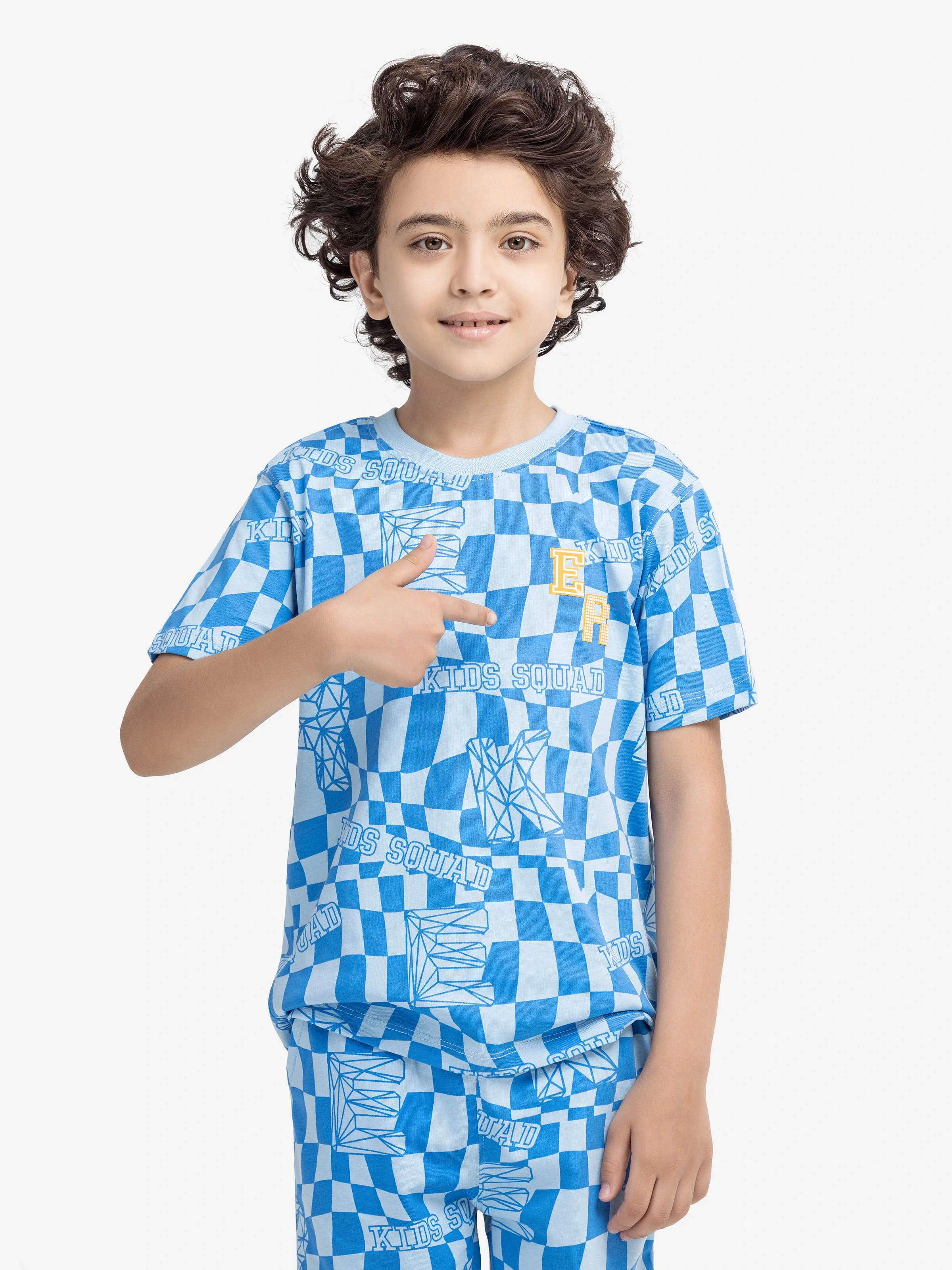 Boy's Light Blue Co-Ord Set - EBTCS5-016 - Image 2