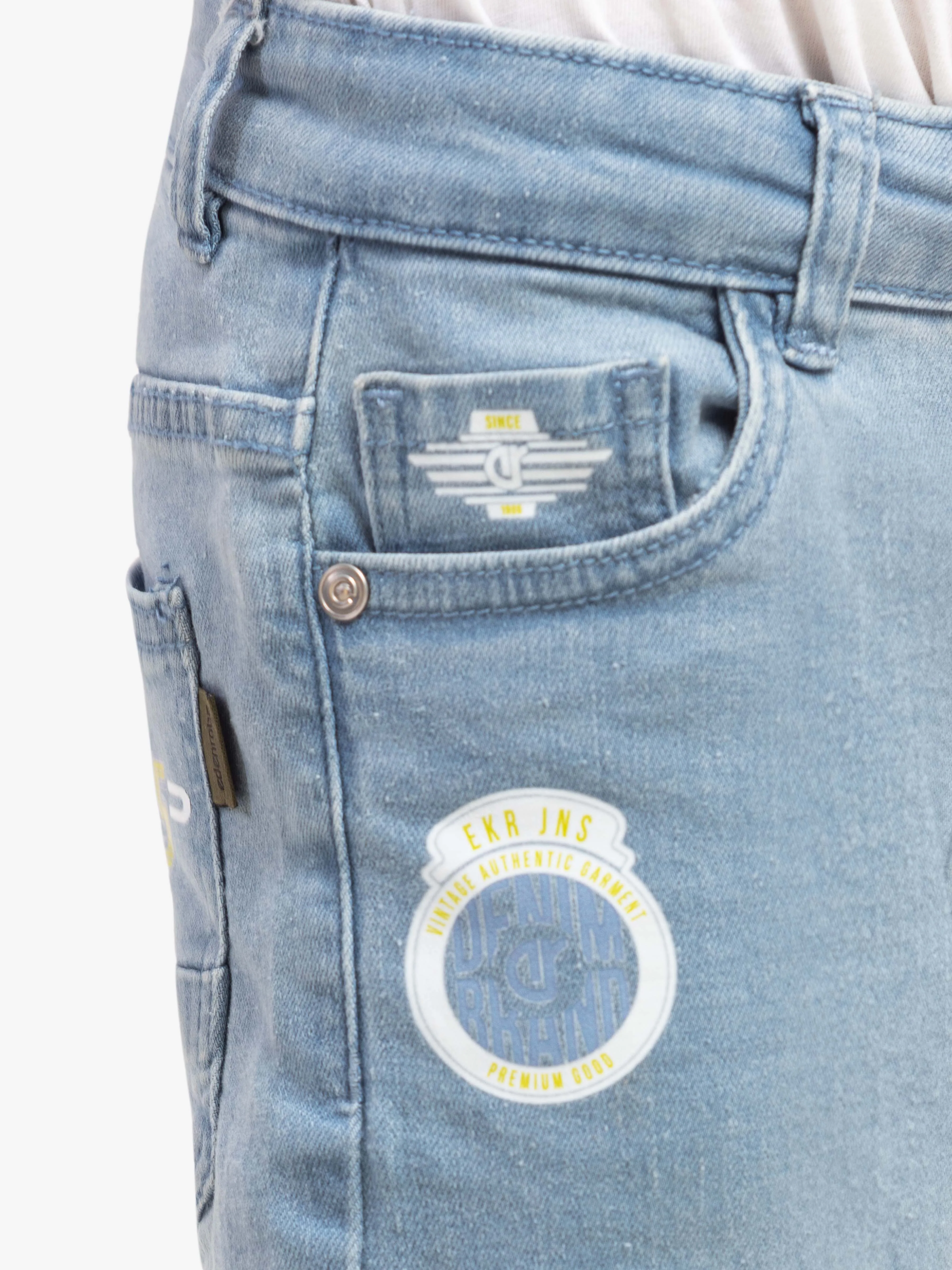 Boy's Light Blue Denim Pant - EBBDP5-052 - Image 6