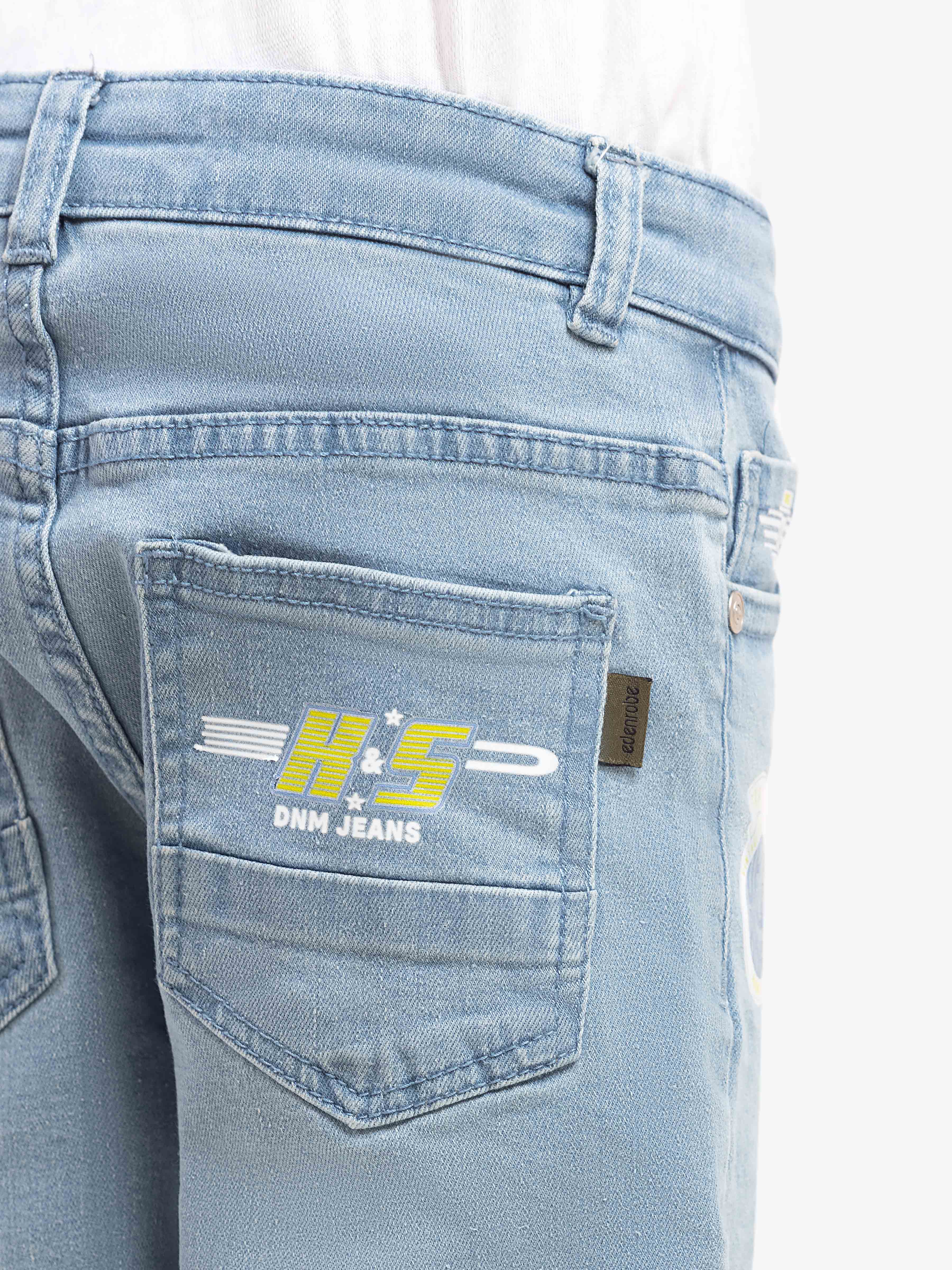 Boy's Light Blue Denim Pant - EBBDP5-052 - Image 7