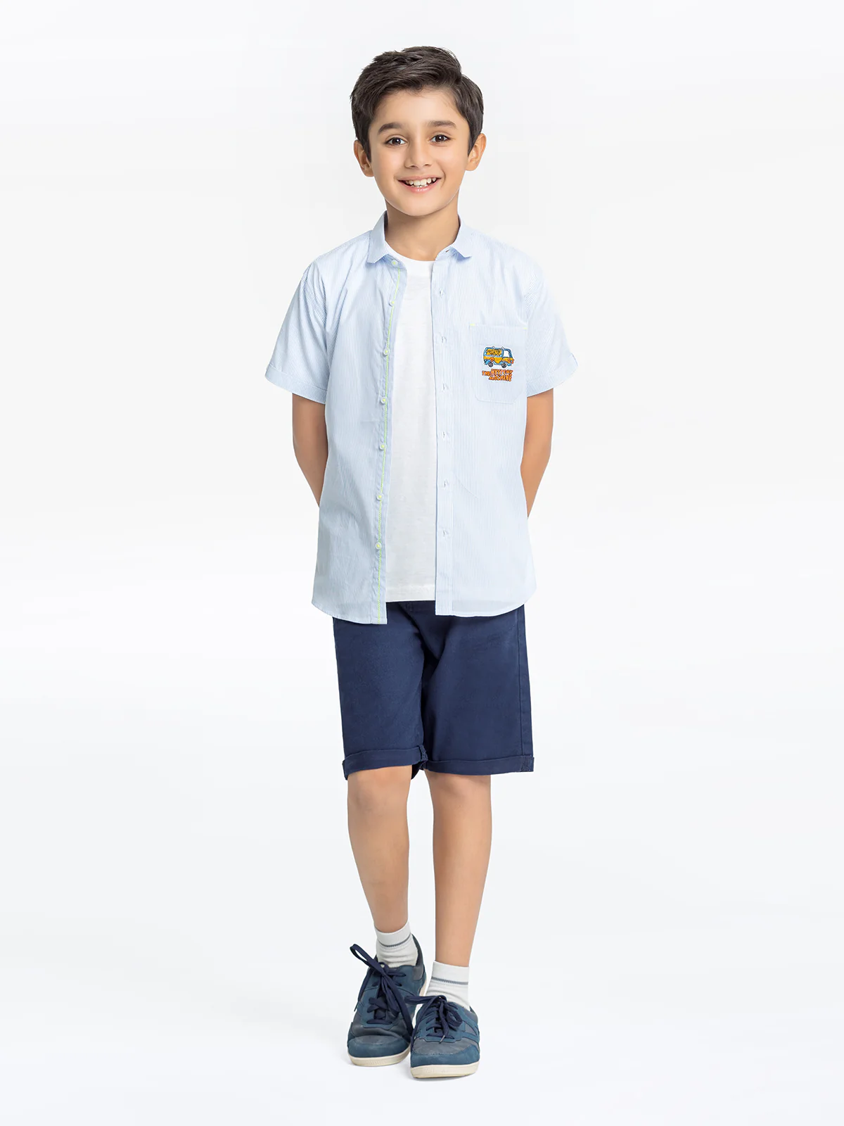 Boy's Light Blue Shirt - EBTS24-27528