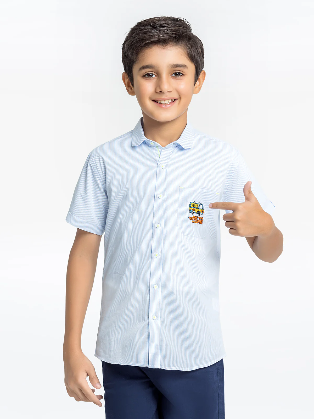 Boy's Light Blue Shirt - EBTS24-27528 - Image 2