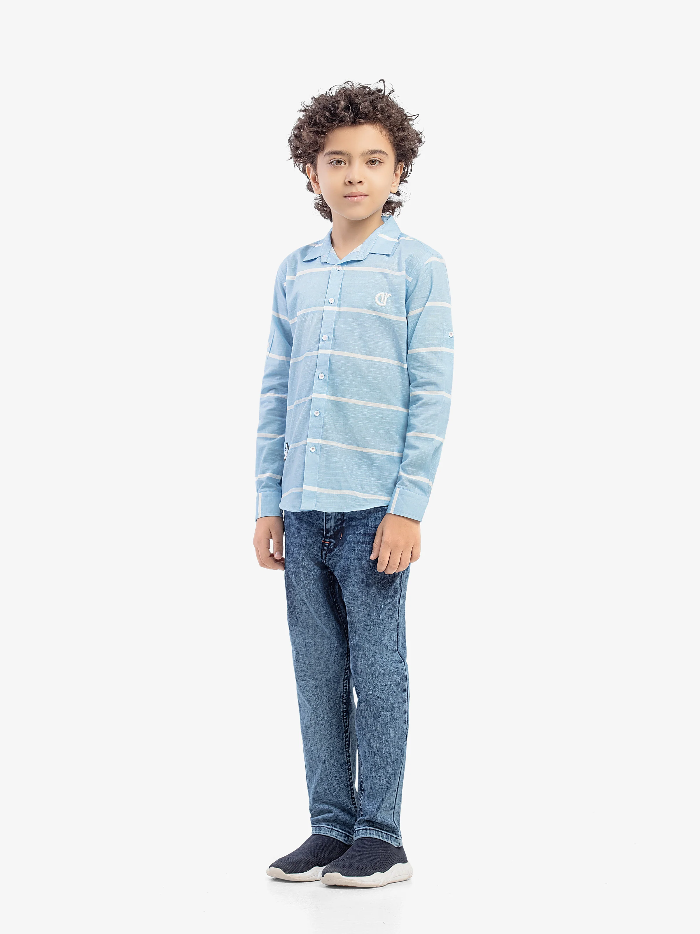 Boy's Light Blue Shirt - EBTS5-27617 - Image 5