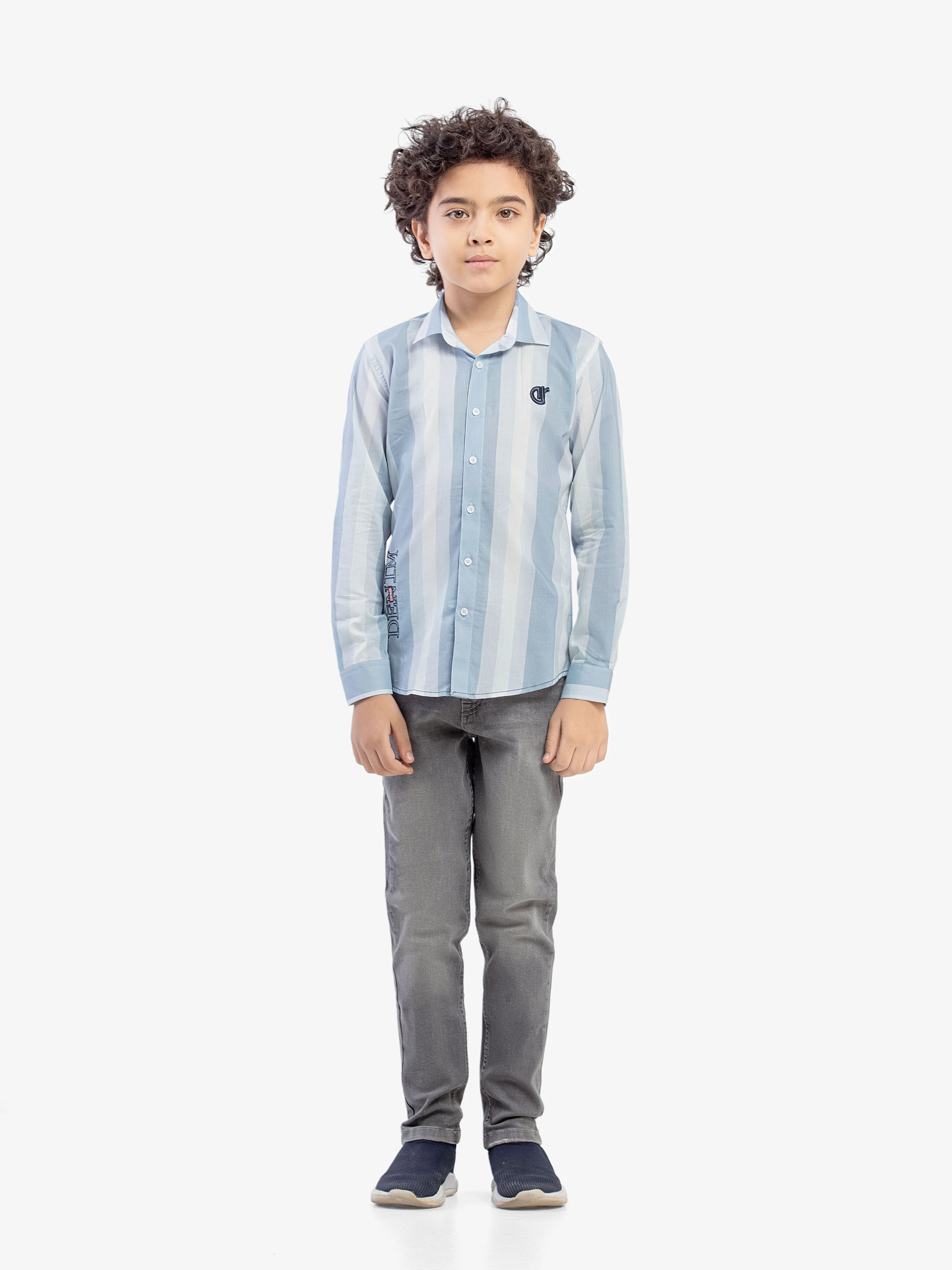 Boy's Light Blue Shirt - EBTS5-27632 - Image 2