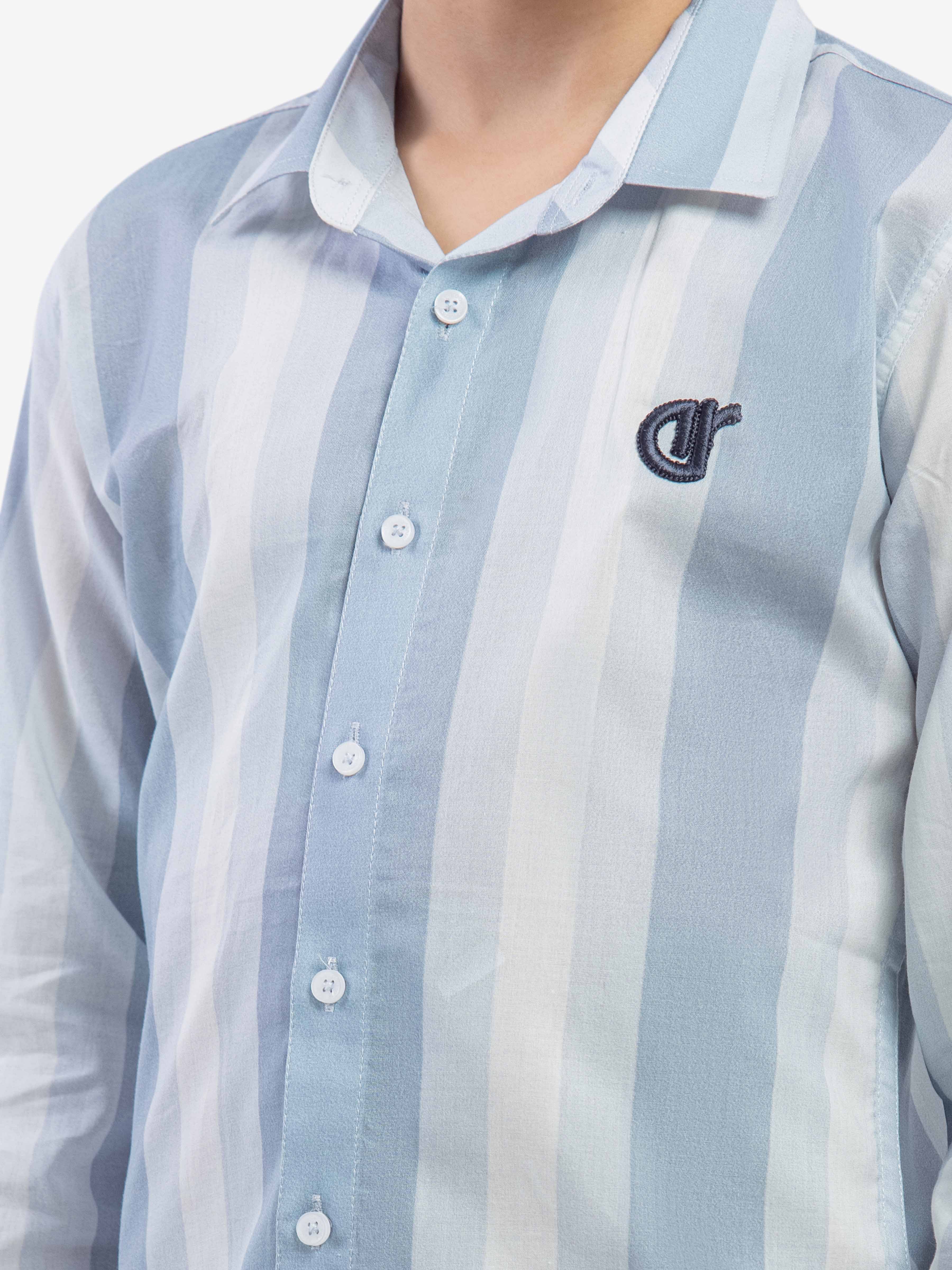 Boy's Light Blue Shirt - EBTS5-27632 - Image 3