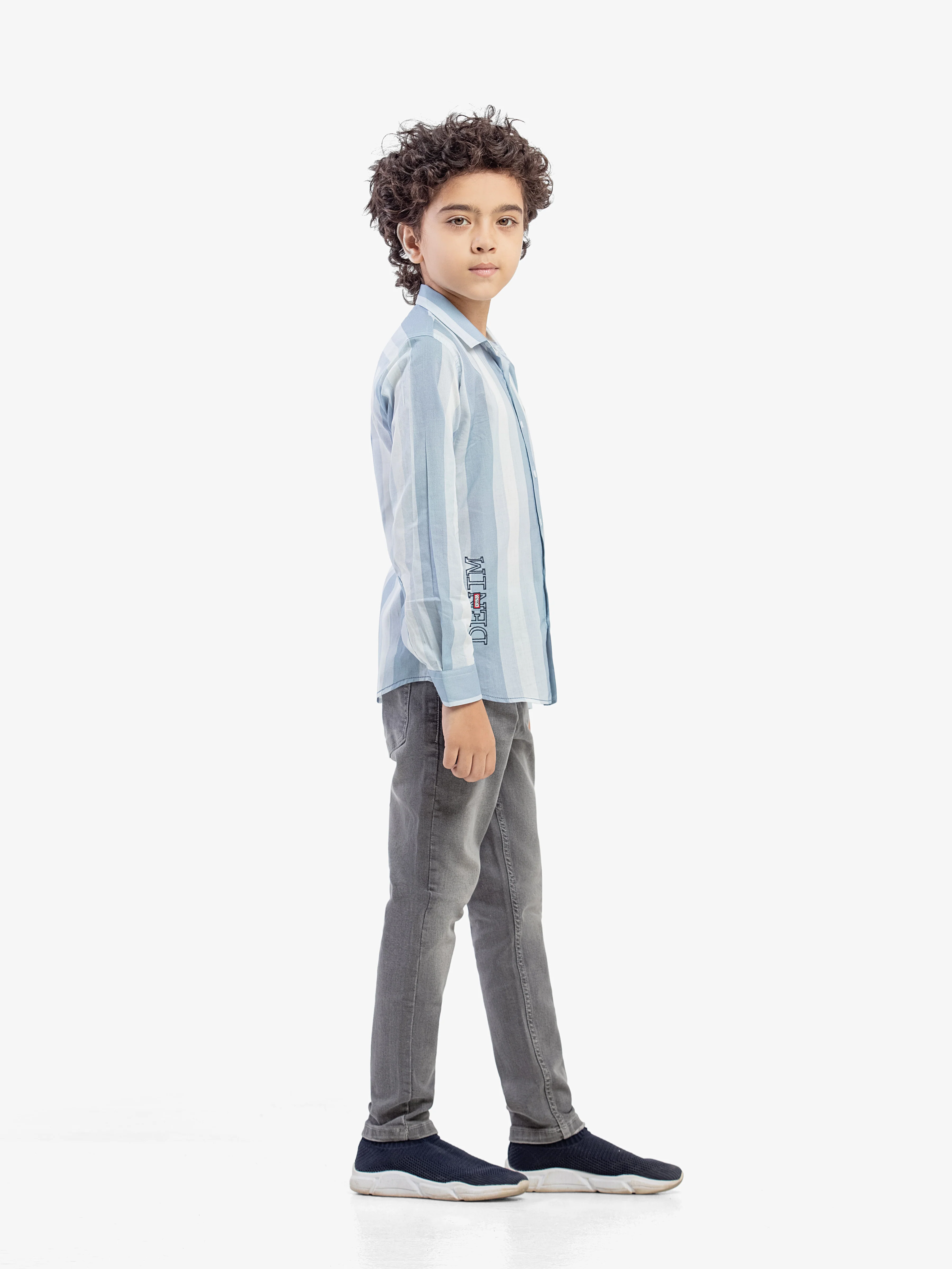 Boy's Light Blue Shirt - EBTS5-27632 - Image 4