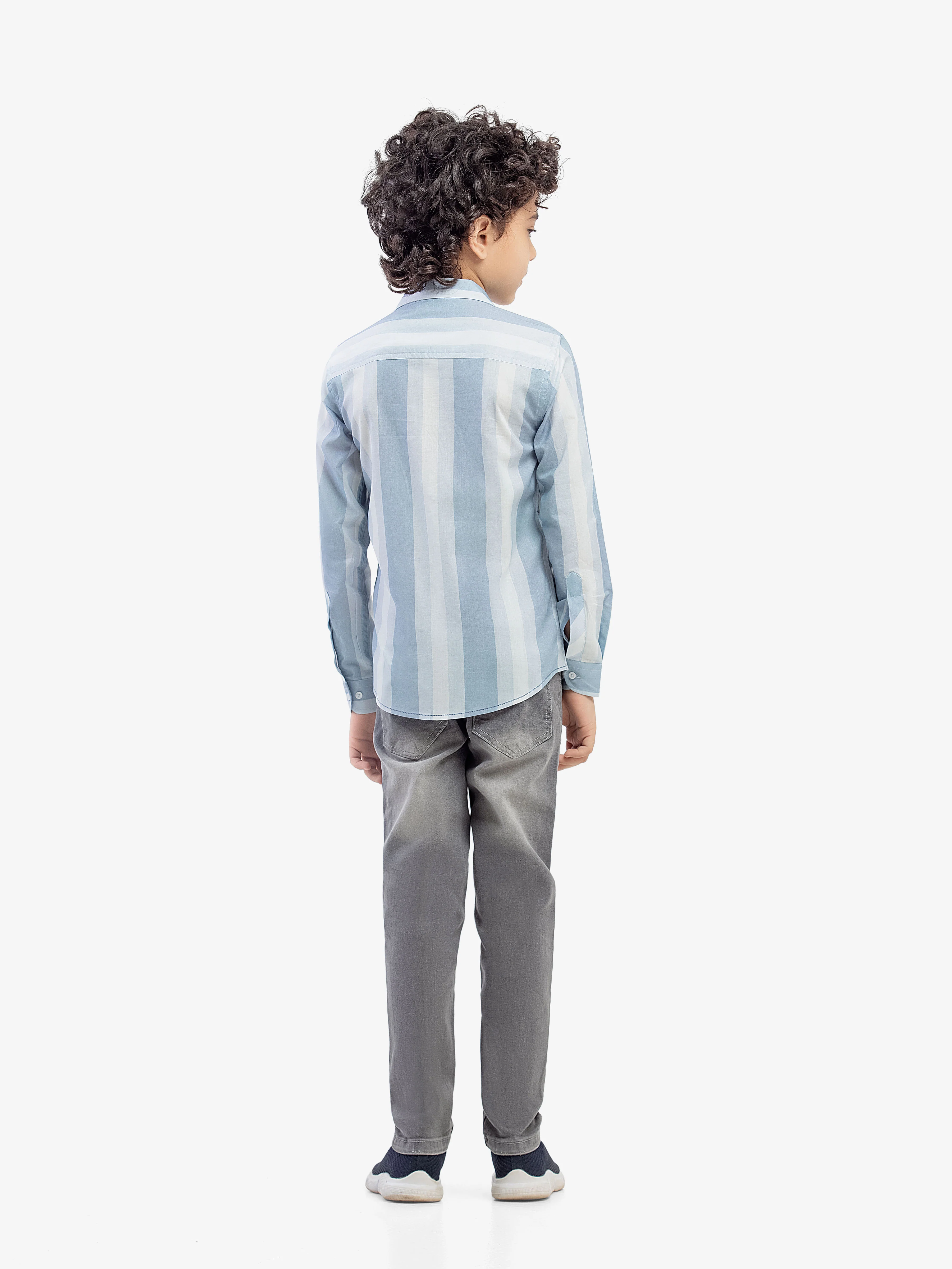 Boy's Light Blue Shirt - EBTS5-27632 - Image 5