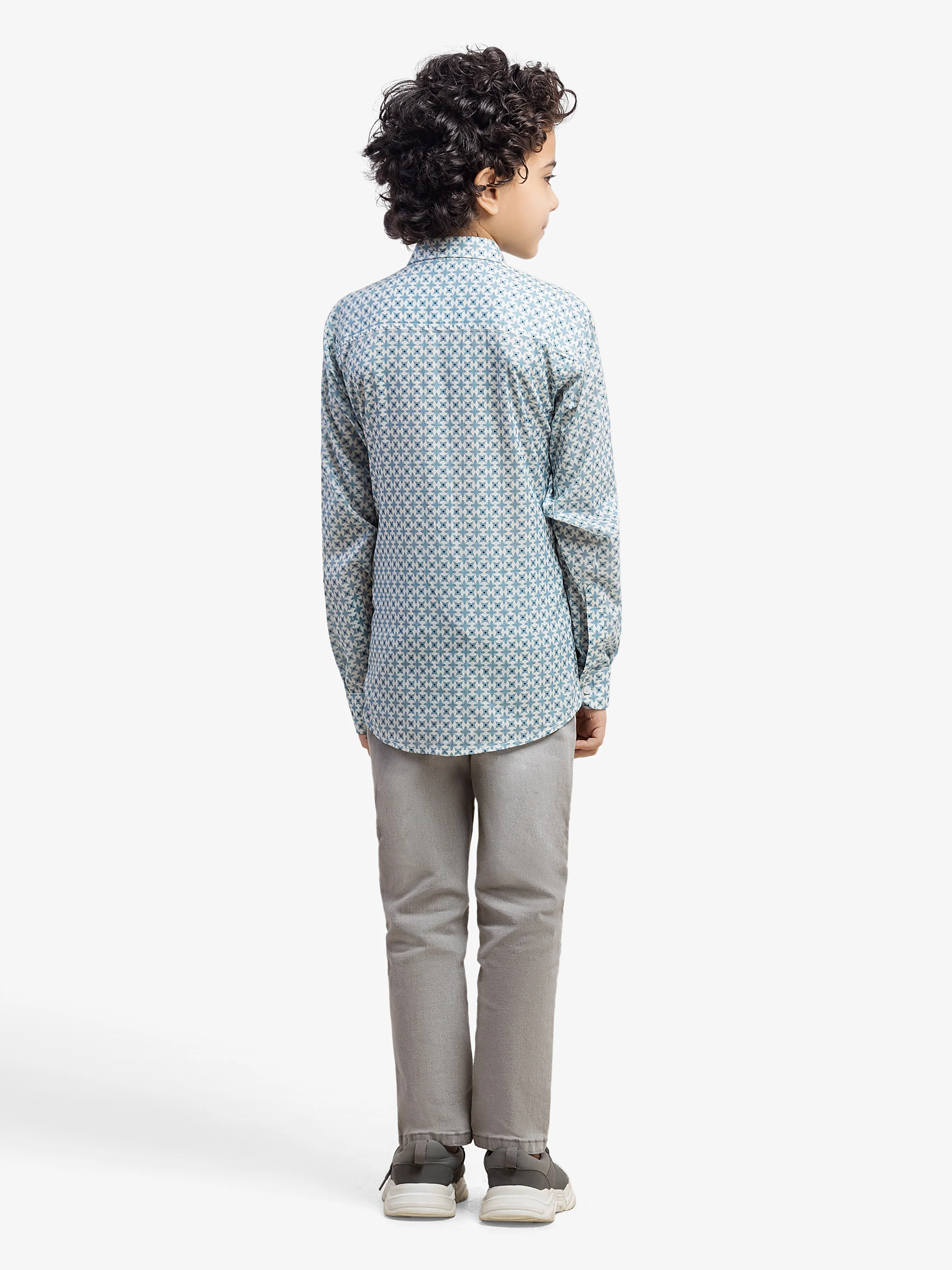 Boy's Light Blue Shirt - EBTSF5-27659 - Image 6