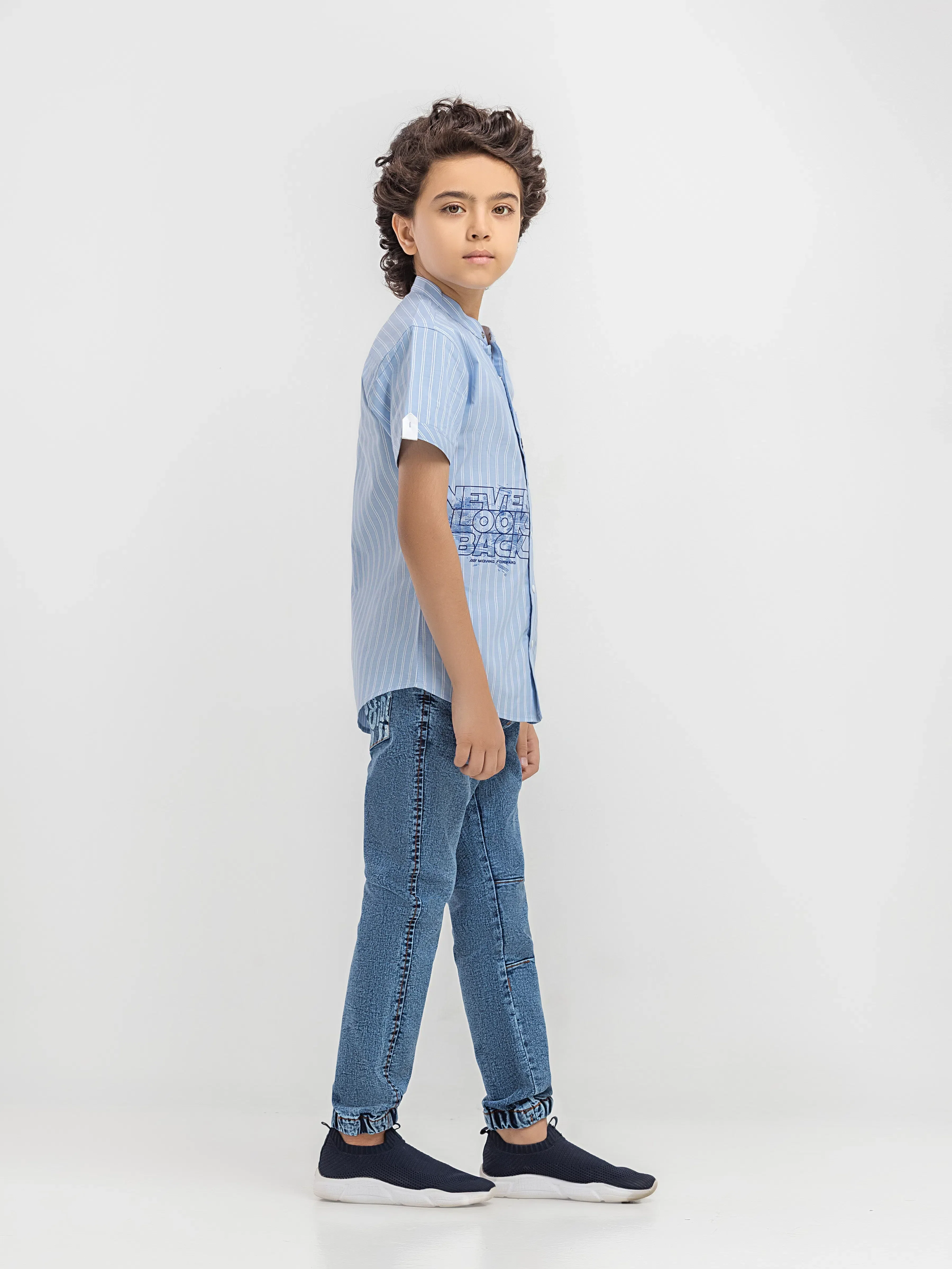 Boy's Light Blue Shirt - EBTSH6-27688 - Image 5