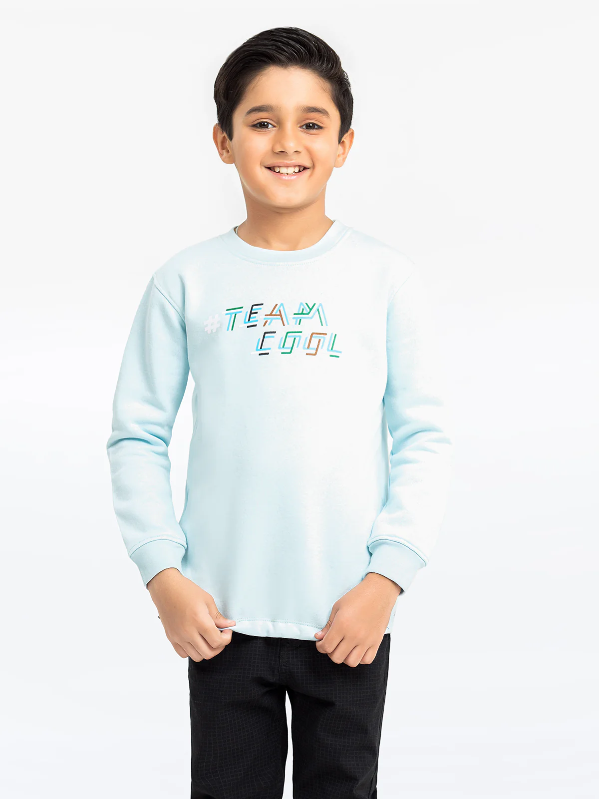 Boy's Light Blue Sweatshirt - EBTSS22-007
