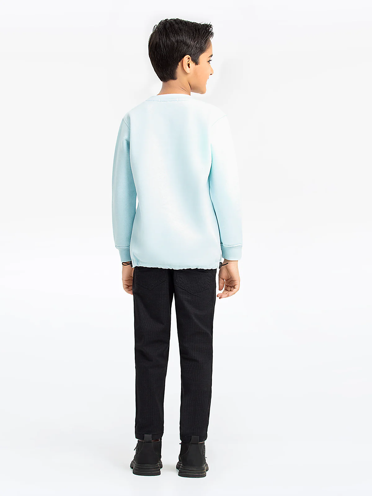 Boy's Light Blue Sweatshirt - EBTSS22-007 - Image 5