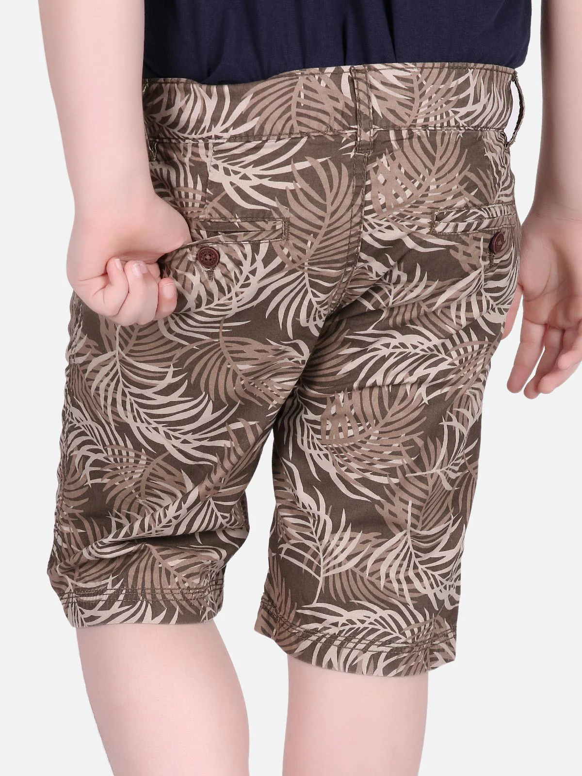Boy's Light Brown Shorts - EBBSW18-016 - Image 3