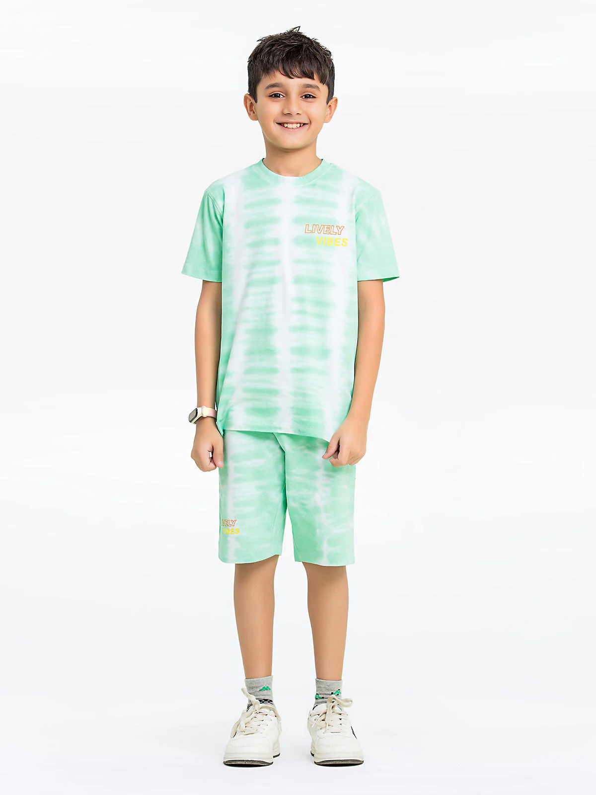 Boy's Light Green Co-Ord Set - EBTCS24-001