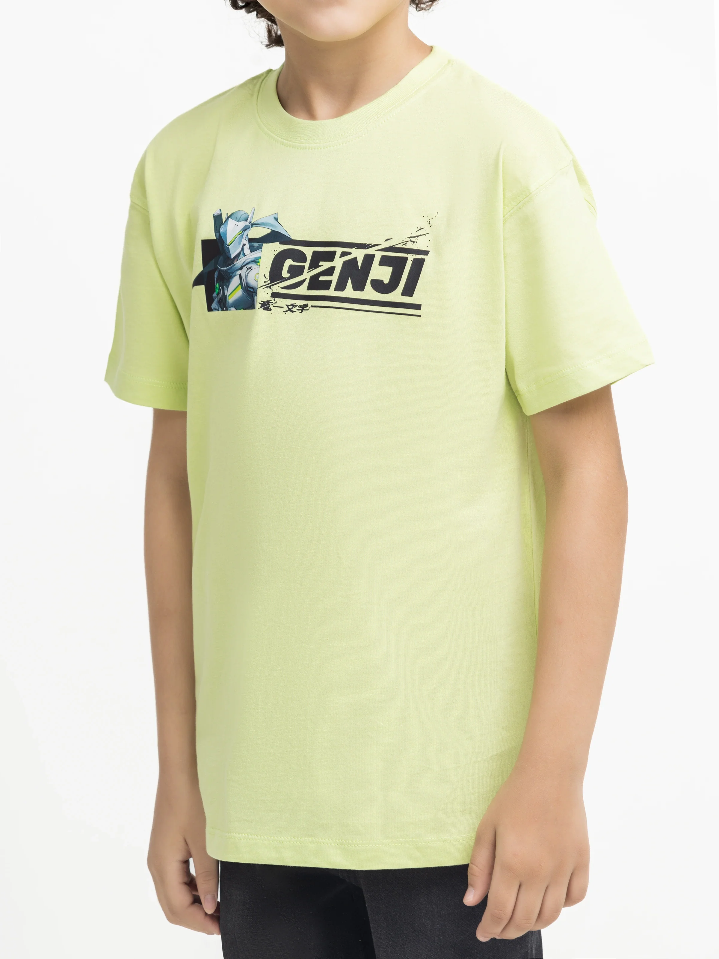Boy's Light Green T-Shirt - EBTTS24-051 - Image 3