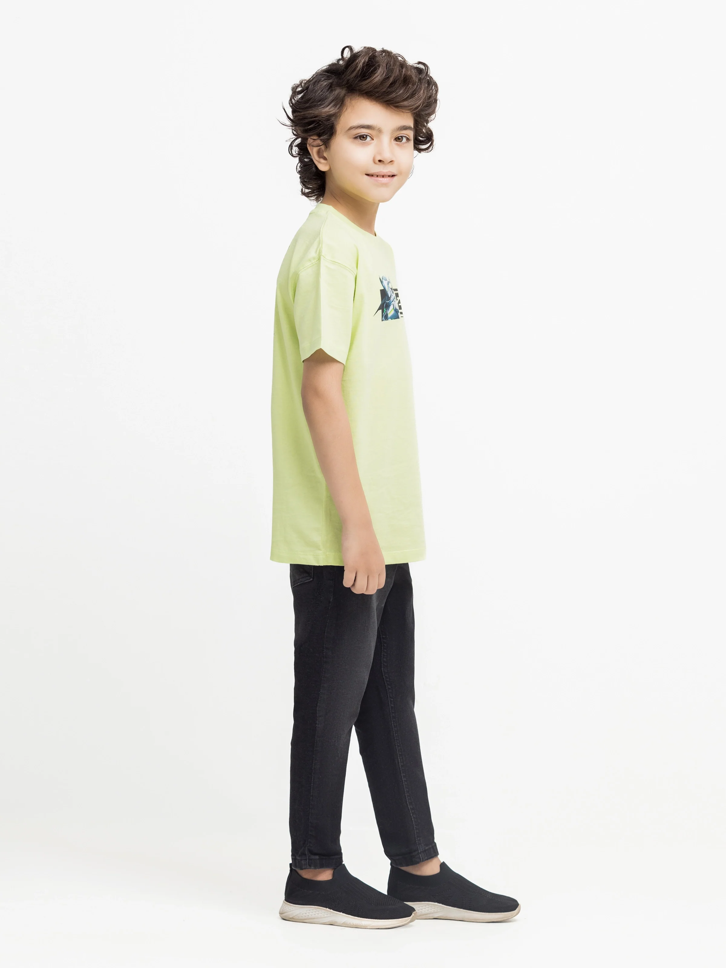 Boy's Light Green T-Shirt - EBTTS24-051 - Image 6
