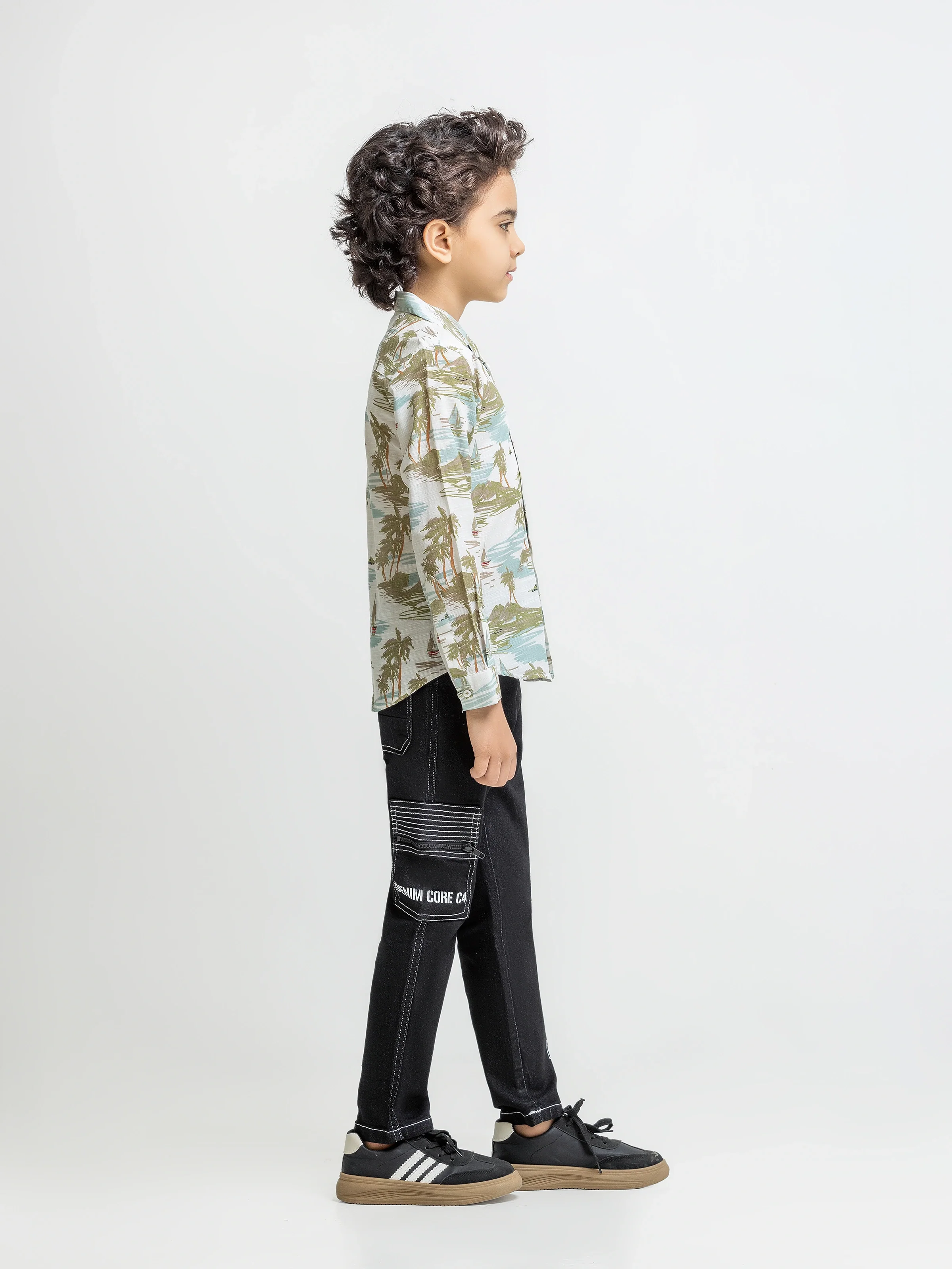 Boy's Light Sage Shirt - EBTS5-27648 - Image 4