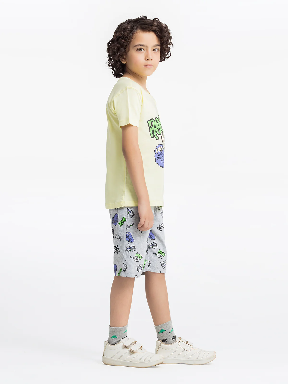 Boy's Light Yellow Co-Ord Set - EBTCS24-004 - Image 4