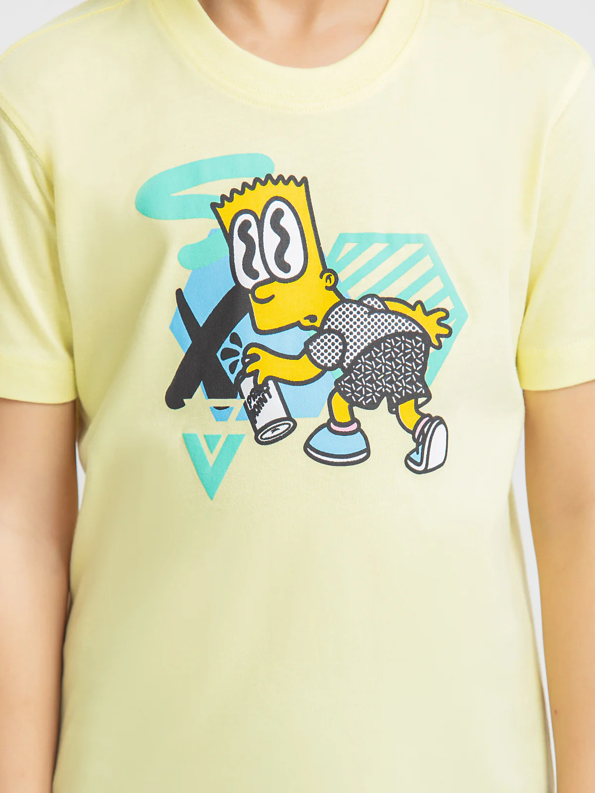 Boy's Light Yellow T-Shirt - EBTTS23-036 - Image 3