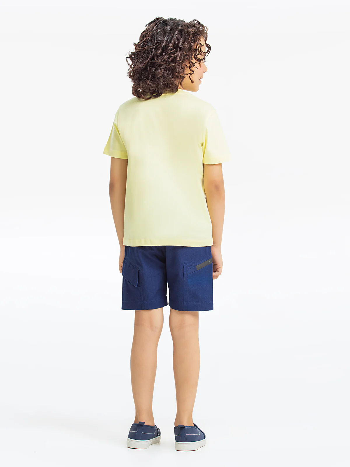 Boy's Light Yellow T-Shirt - EBTTS23-036 - Image 5
