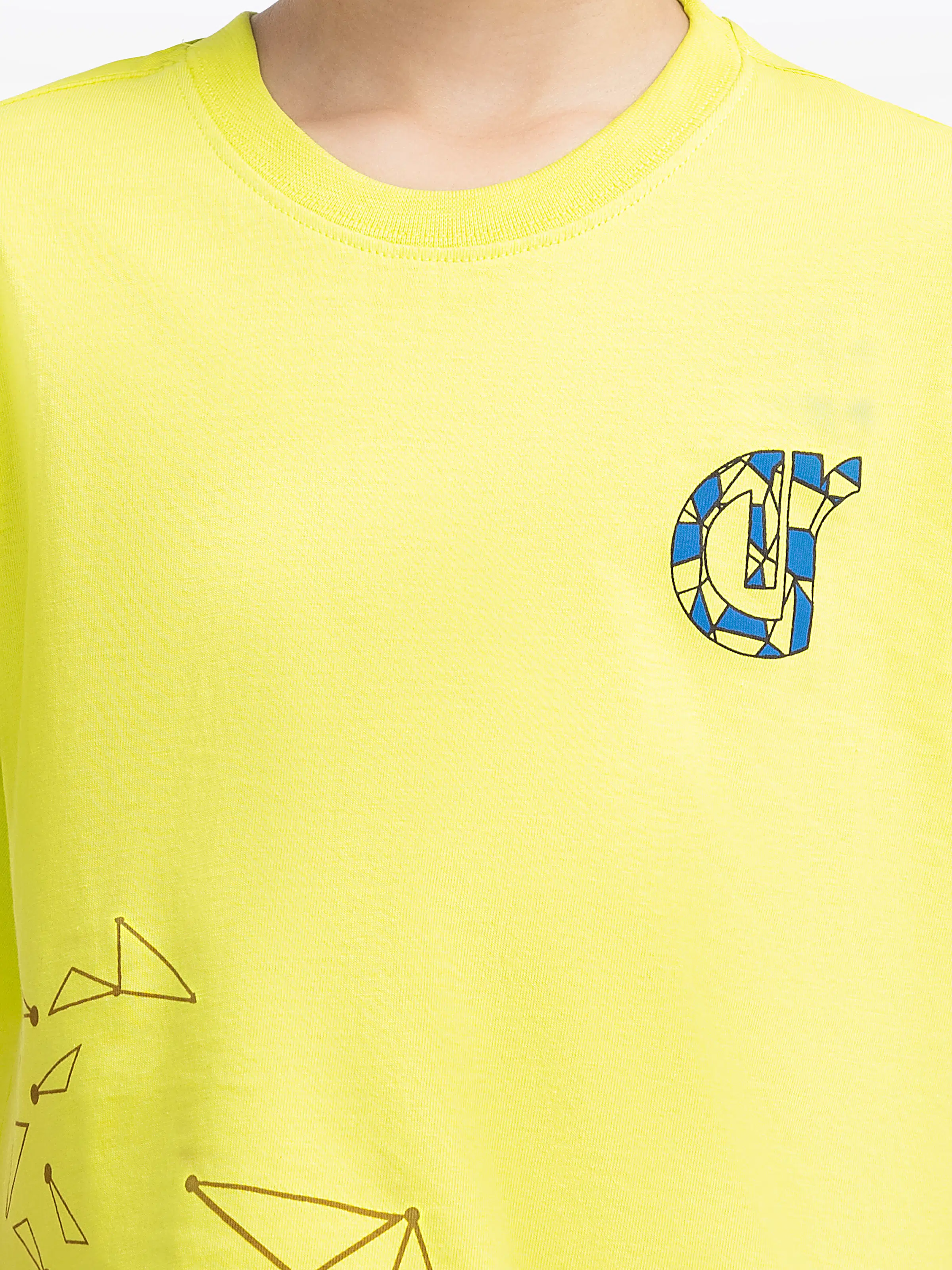 Boy's Lime Green Co-Ord Set - EBTCS5-012 - Image 3