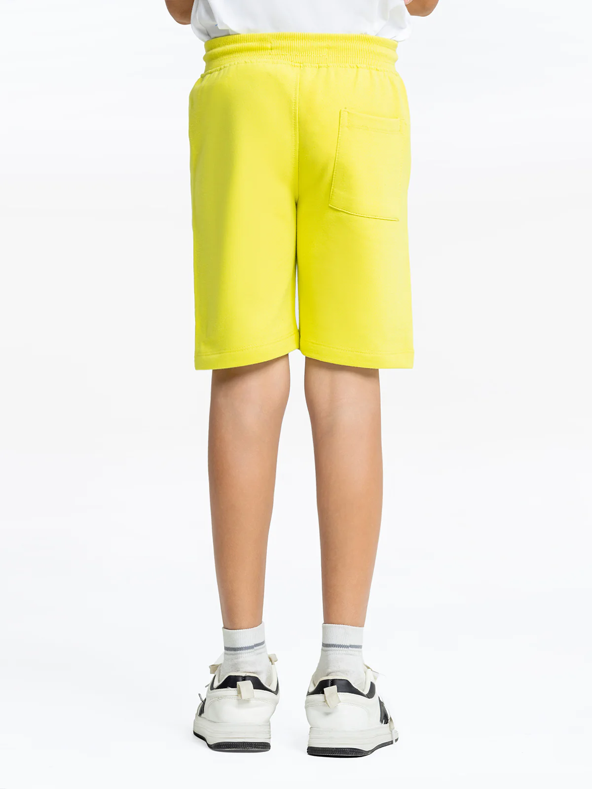 Boy's Lime Yellow Shorts - EBBSK24-003 - Image 5