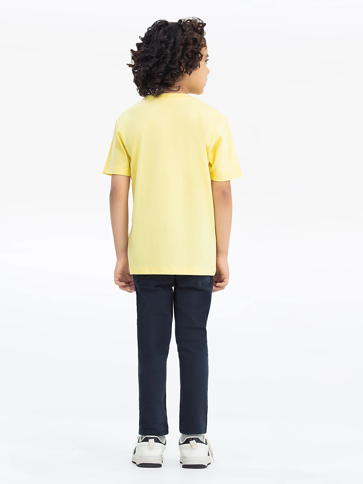 Boy's Lime Yellow T-Shirt - EBTTS24-034 - Image 5