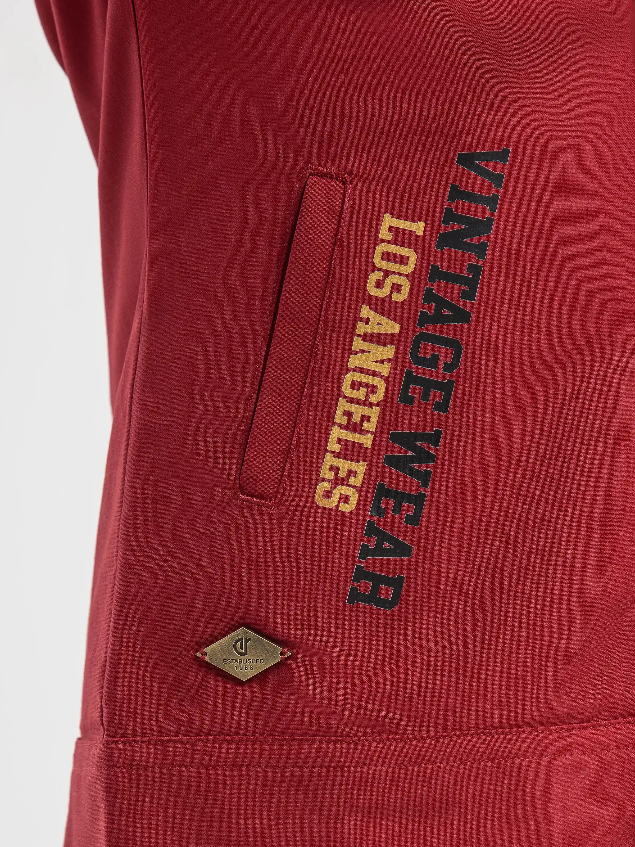 Boy's Maroon Shacket - EBTJS5-003 - Image 3
