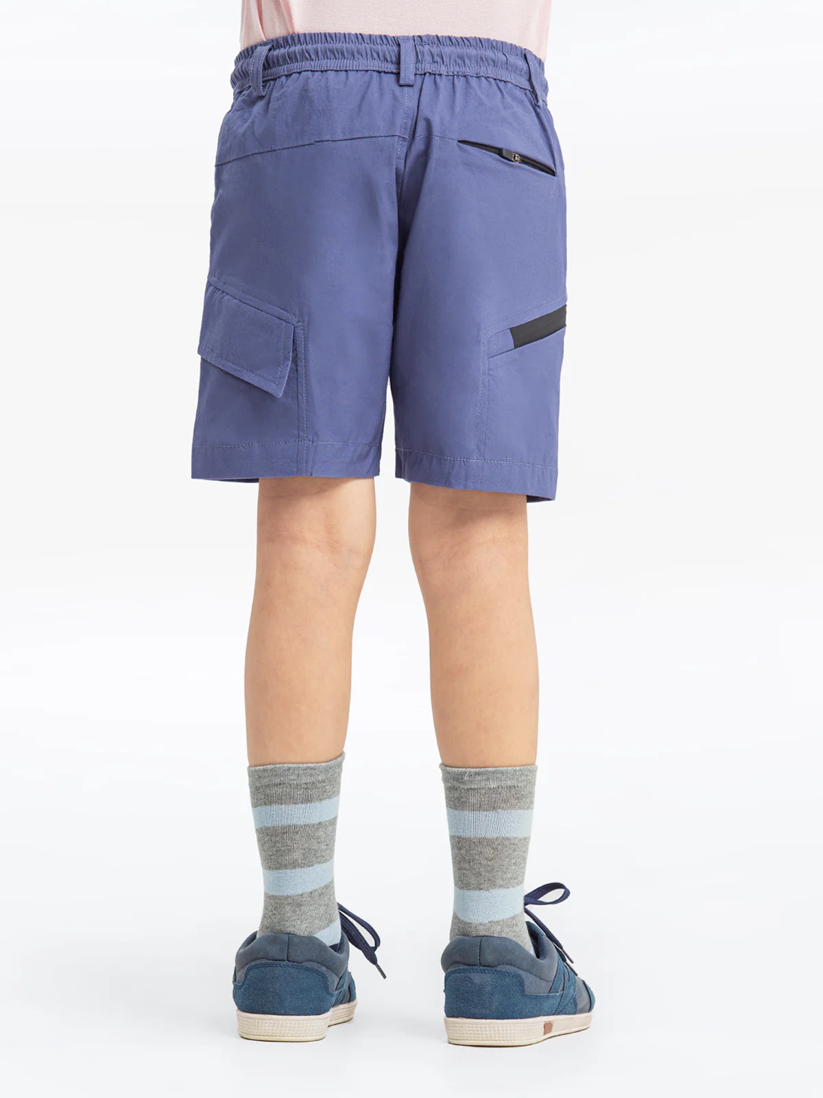 Boy's Mid Blue Shorts - EBBSW23-003 - Image 5