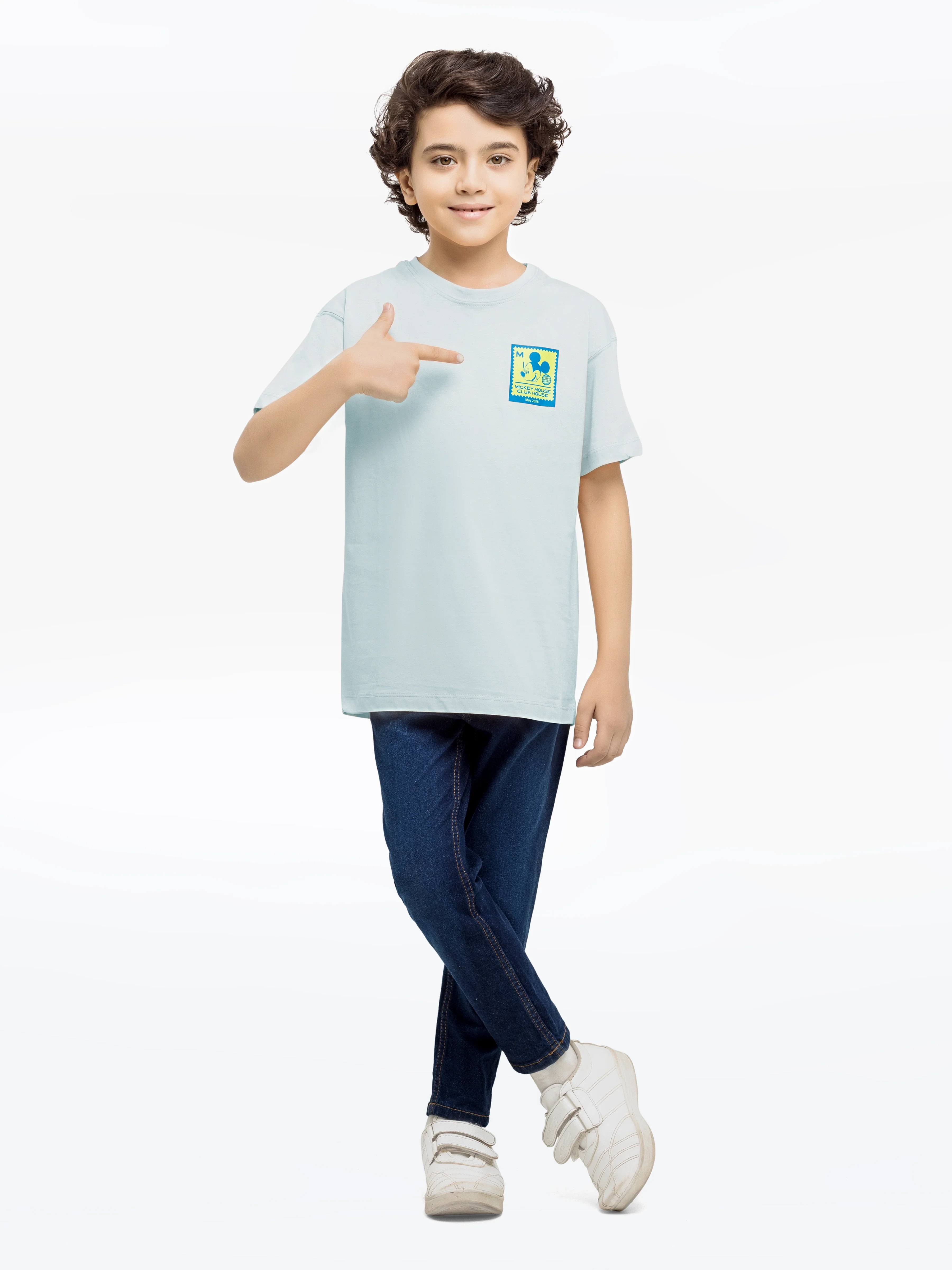 Boy's Mint Blue T-Shirt - EBTTS24-069 - Image 2