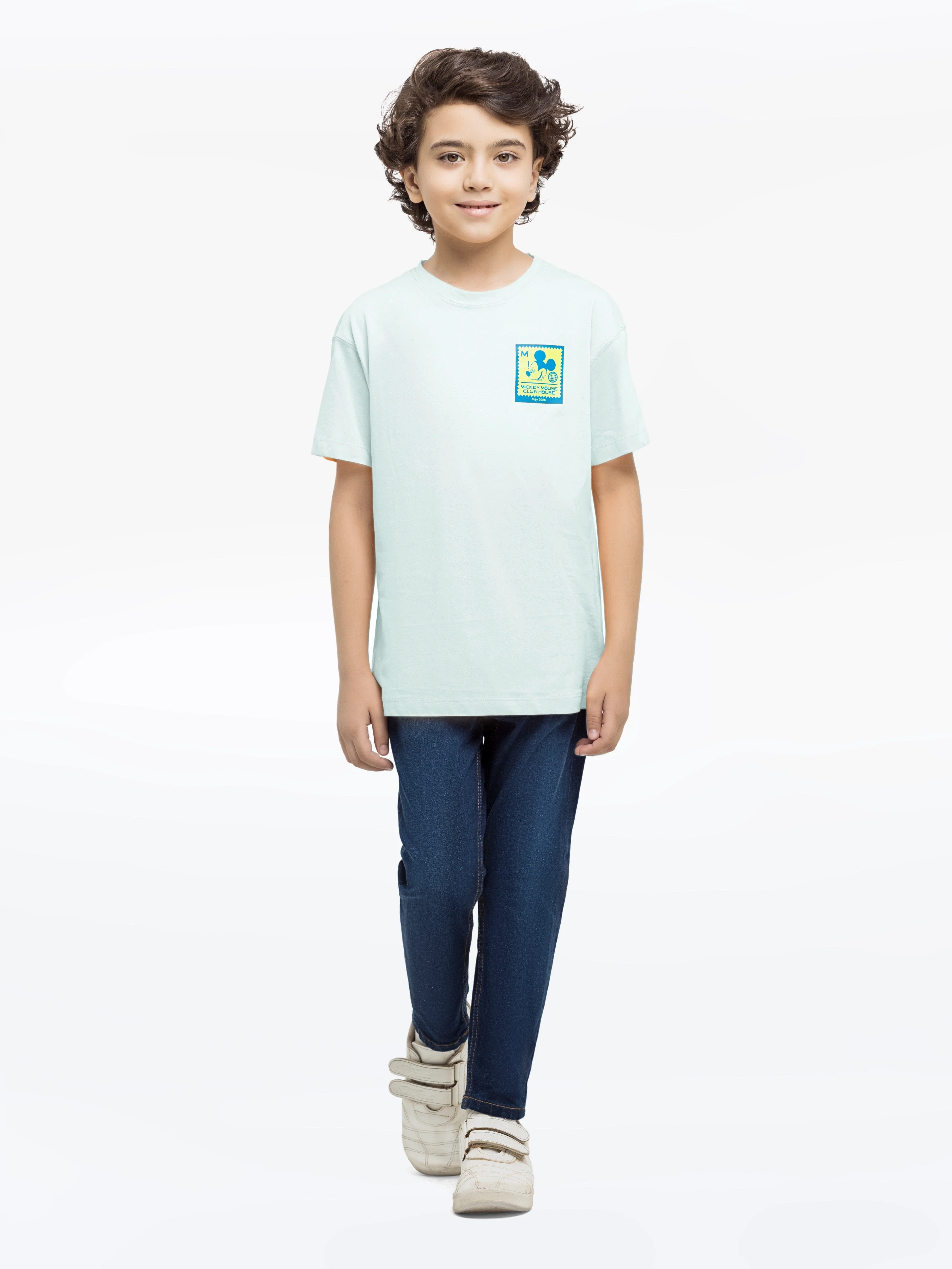 Boy's Mint Blue T-Shirt - EBTTS24-069 - Image 3