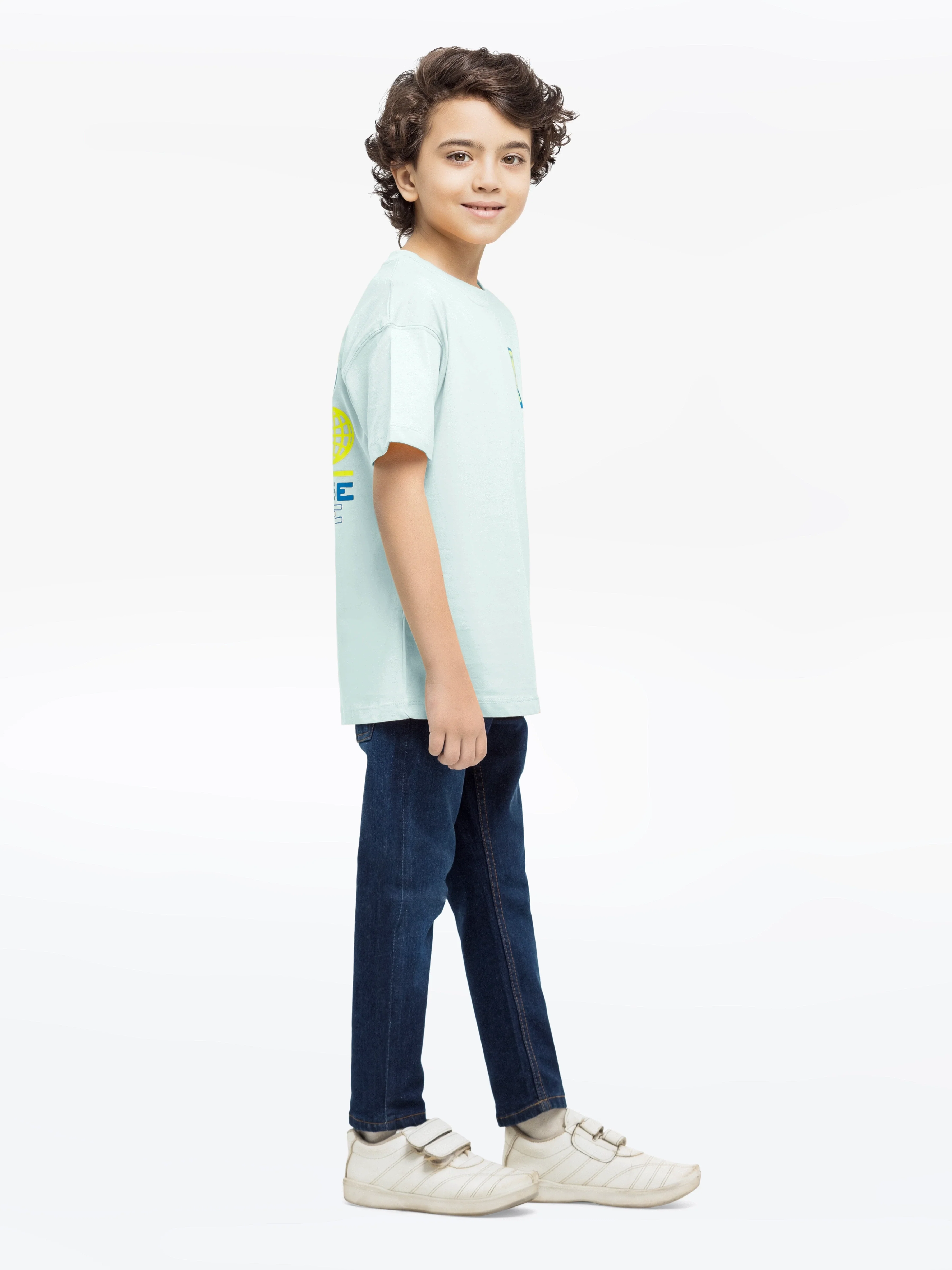 Boy's Mint Blue T-Shirt - EBTTS24-069 - Image 6