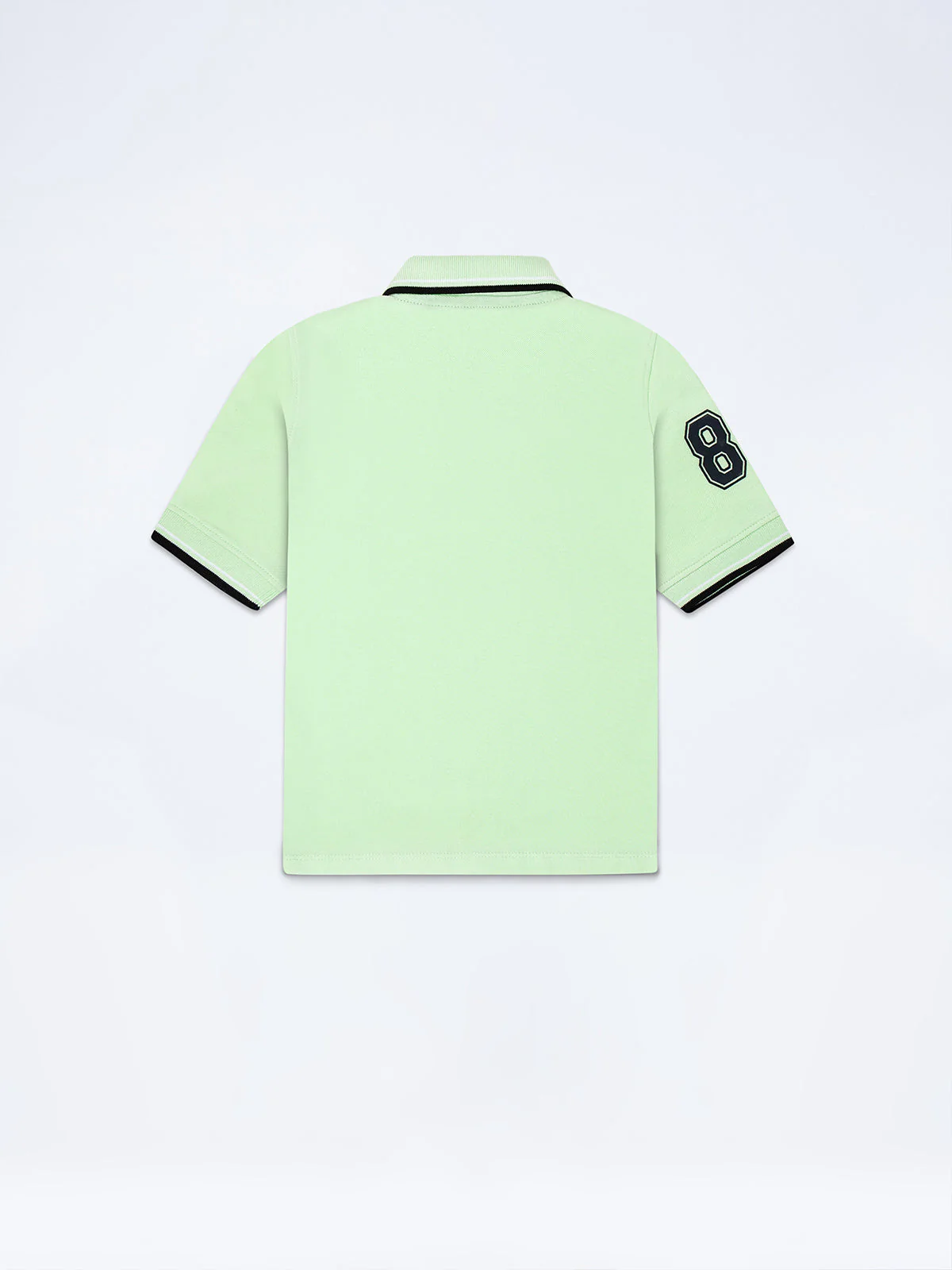 Boy's Mint Green Polo Shirt - EBTPS24-025 - Image 3
