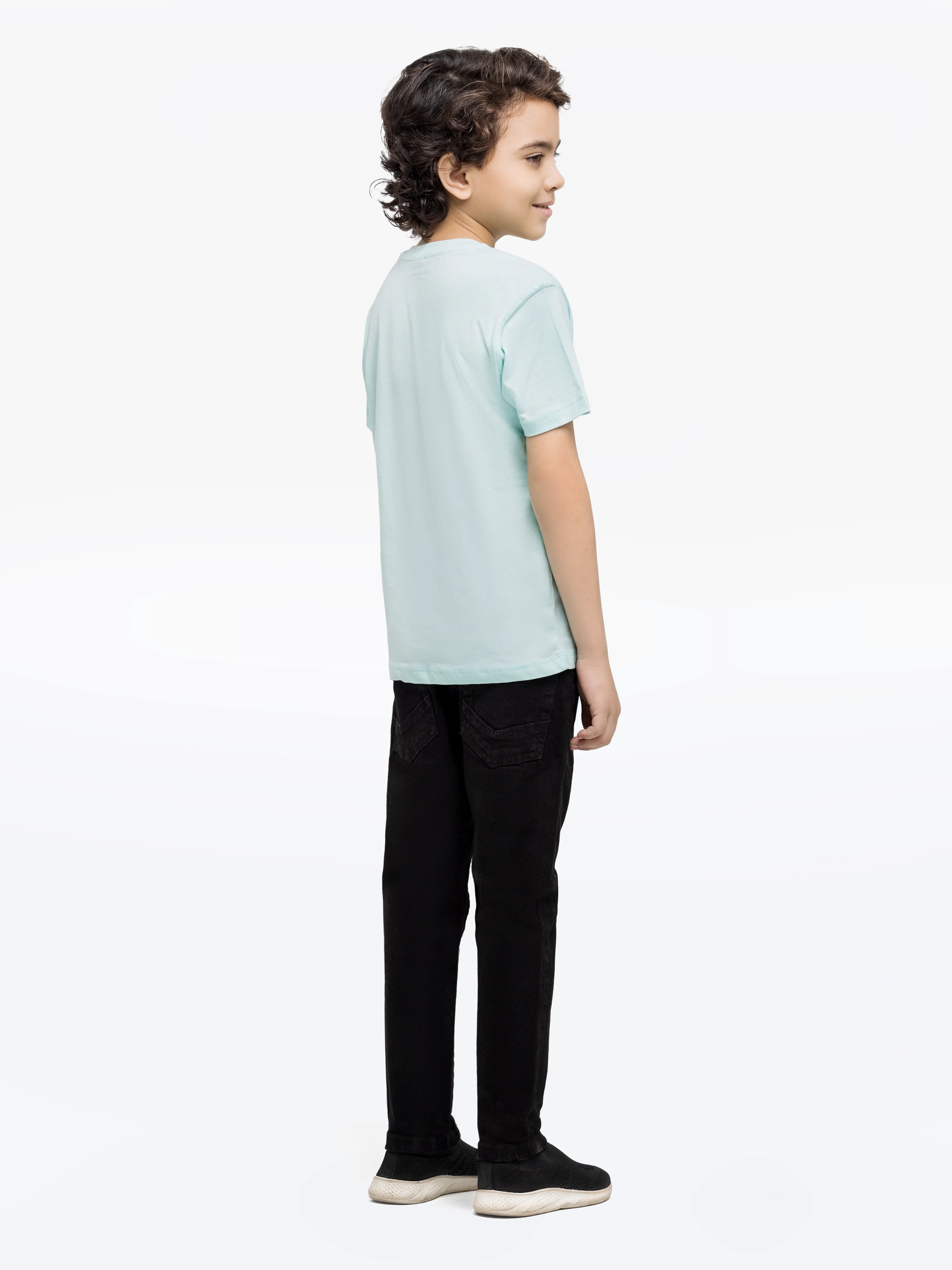 Boy's Mint Green T-Shirt - EBTTS24-032 - Image 5