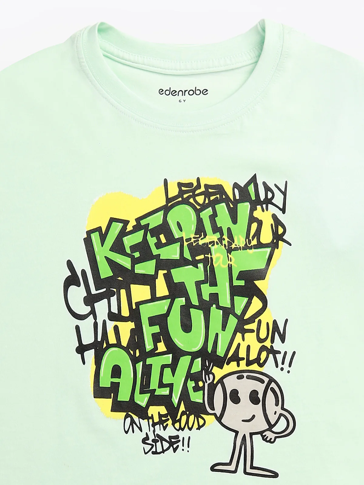 Boy's Mint Green T-Shirt - EBTTS24-052 - Image 3
