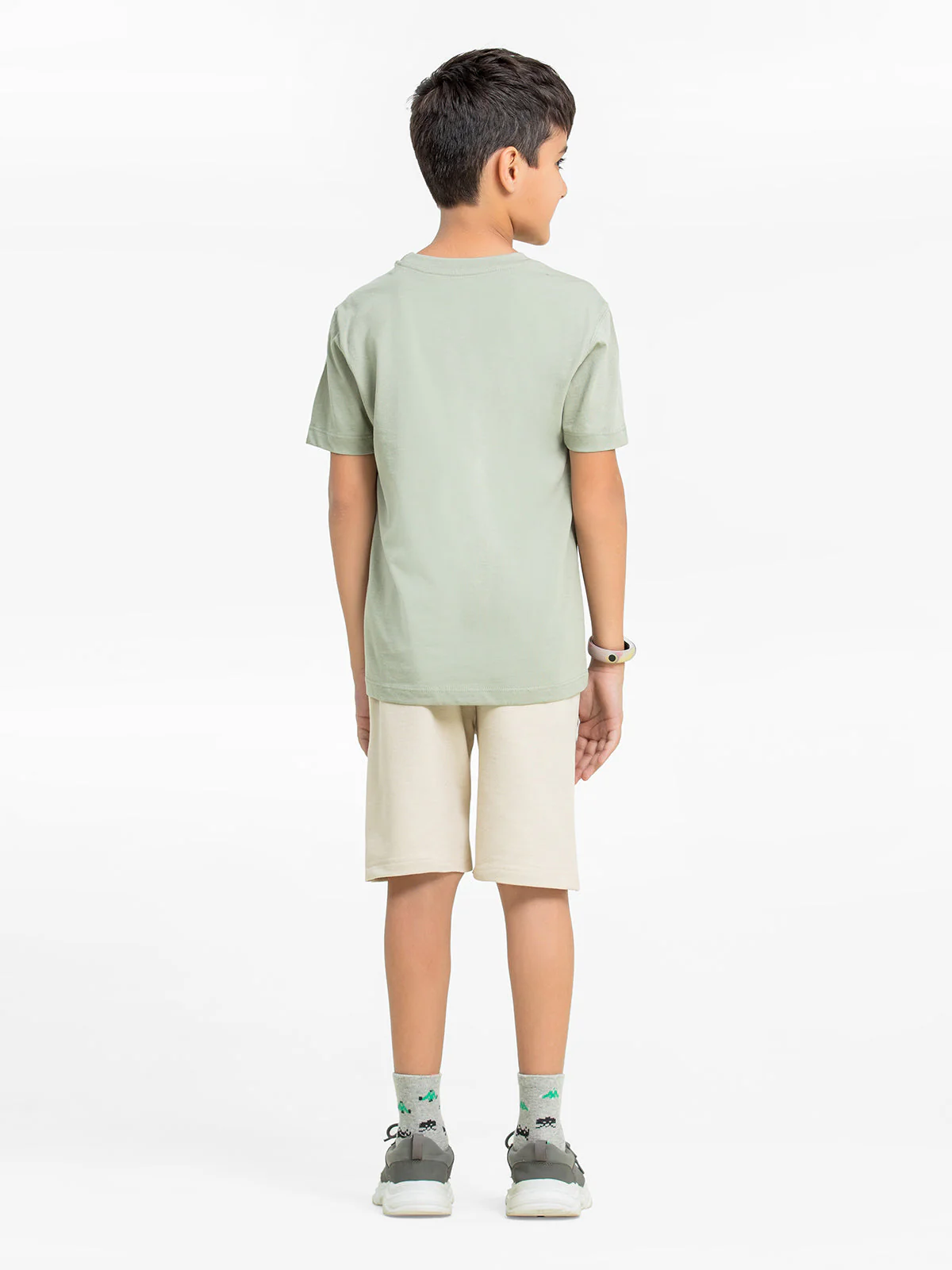 Boy's Mist Green T-Shirt - EBTTS24-020 - Image 5