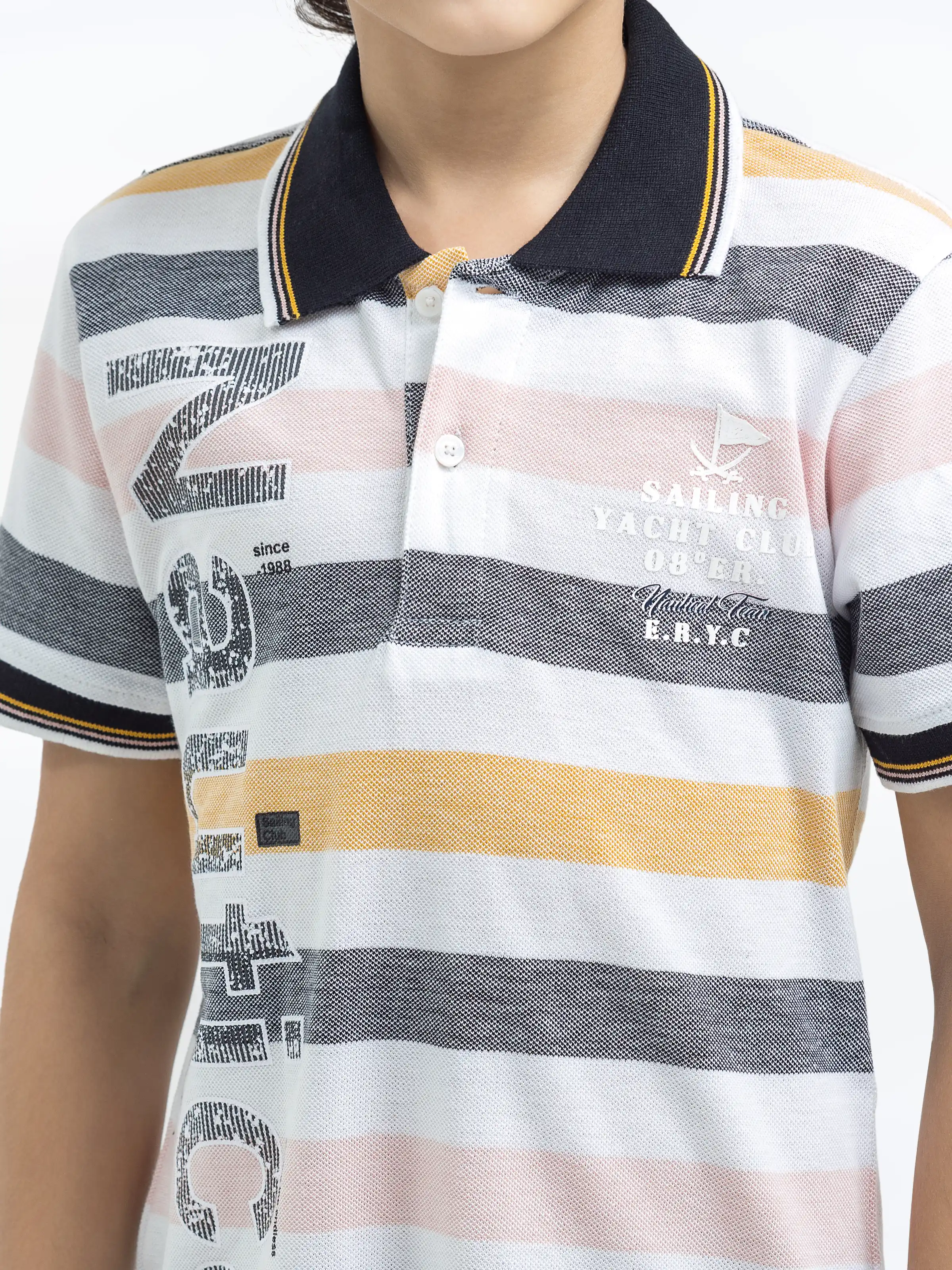 Boy's Multi Polo Shirt - EBTPS24-015 - Image 3