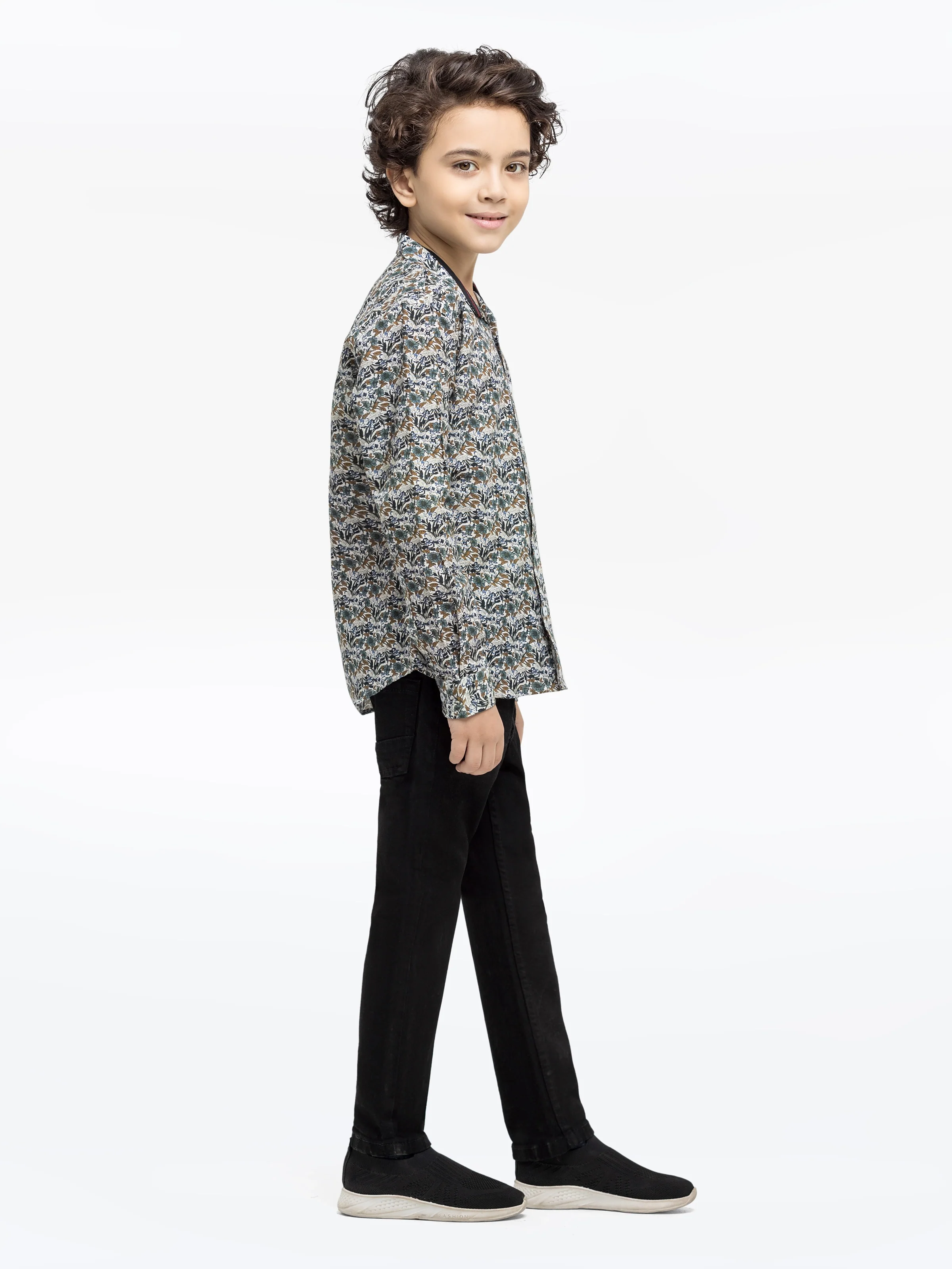 Boy's Multi Shirt - EBTS5-27596 - Image 4