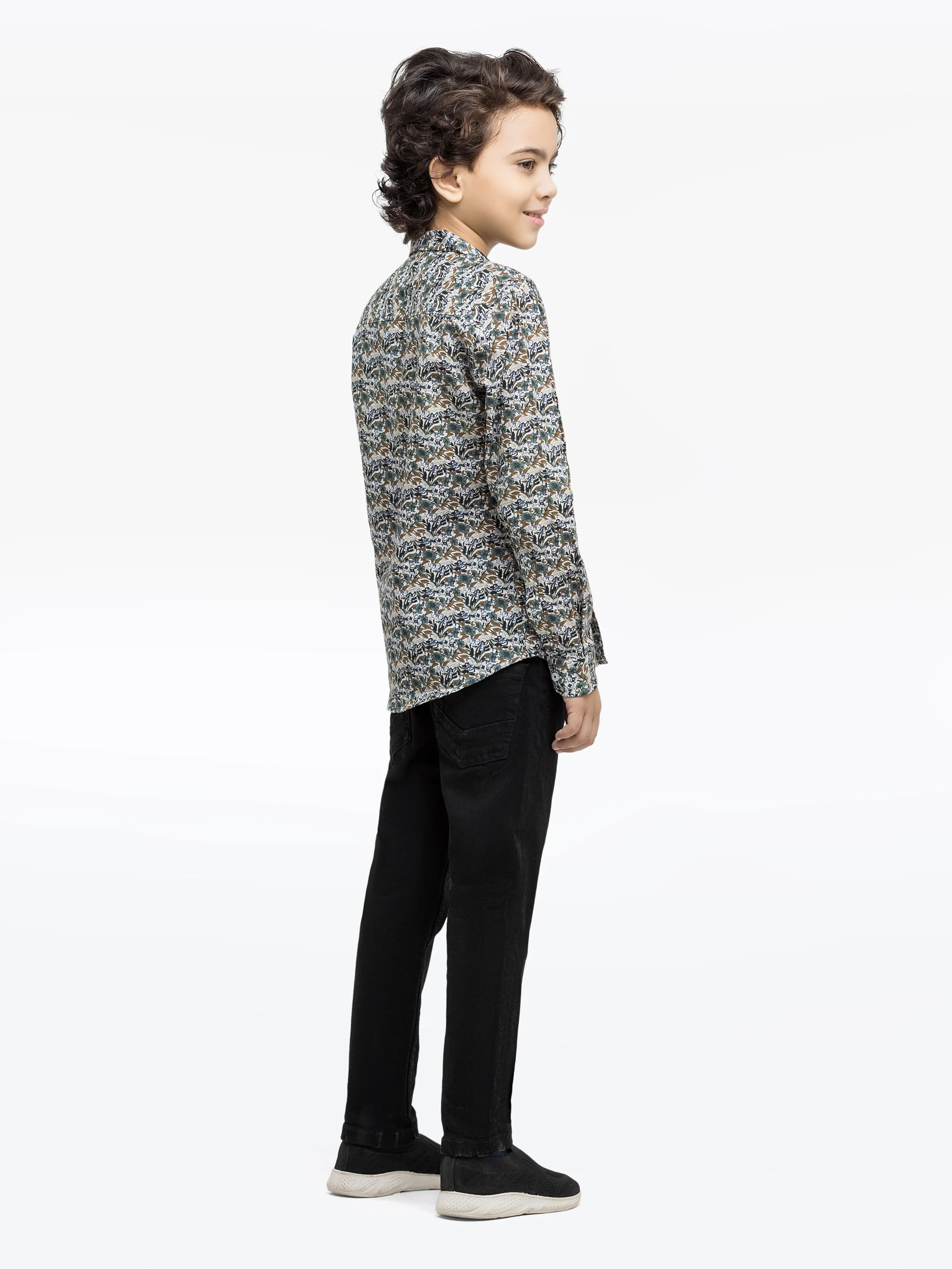 Boy's Multi Shirt - EBTS5-27596 - Image 5