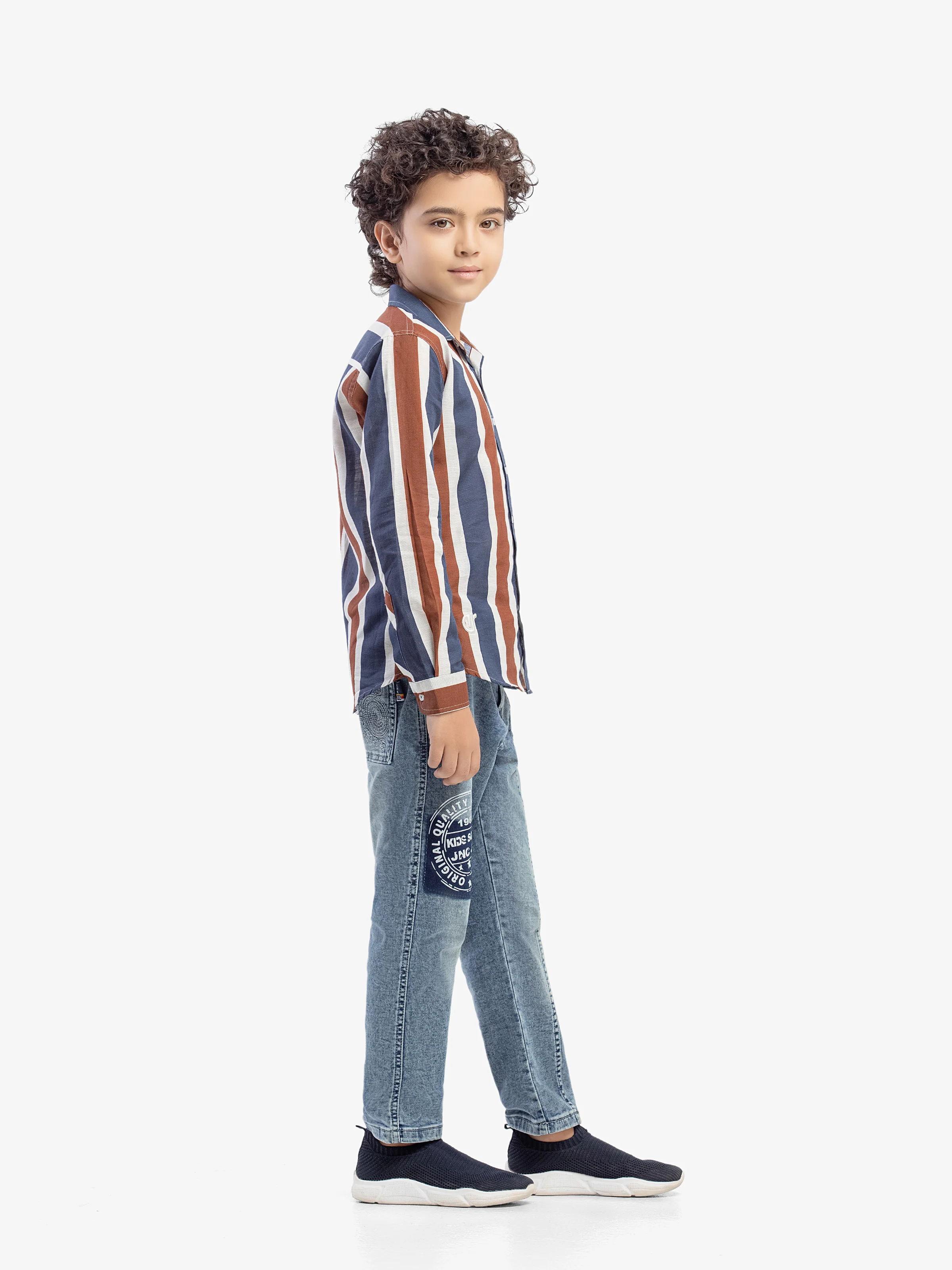 Boy's Multi Shirt - EBTS5-27604 - Image 4