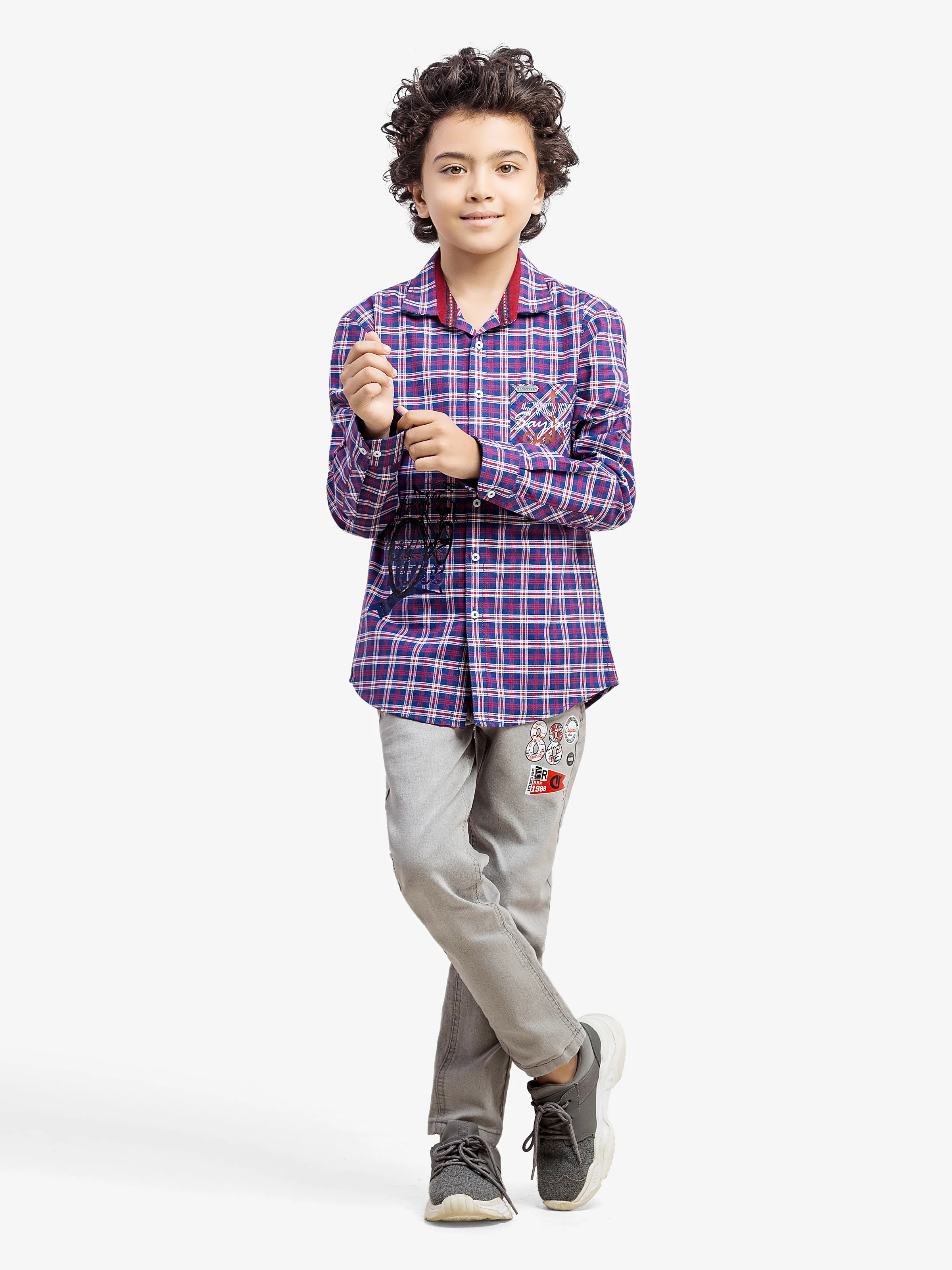 Boy's Multi Shirt - EBTSF5-27661 - Image 2