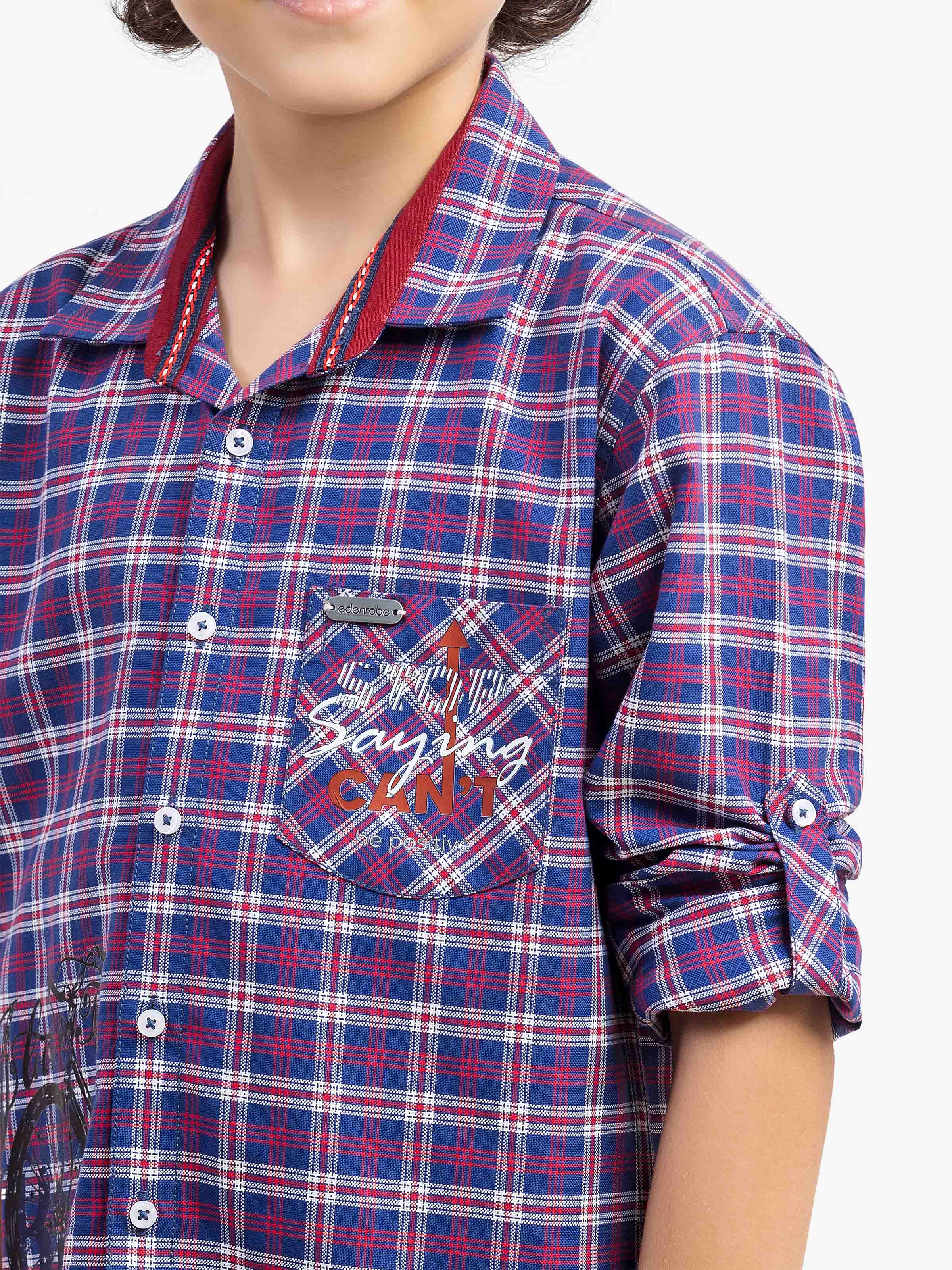 Boy's Multi Shirt - EBTSF5-27661 - Image 3
