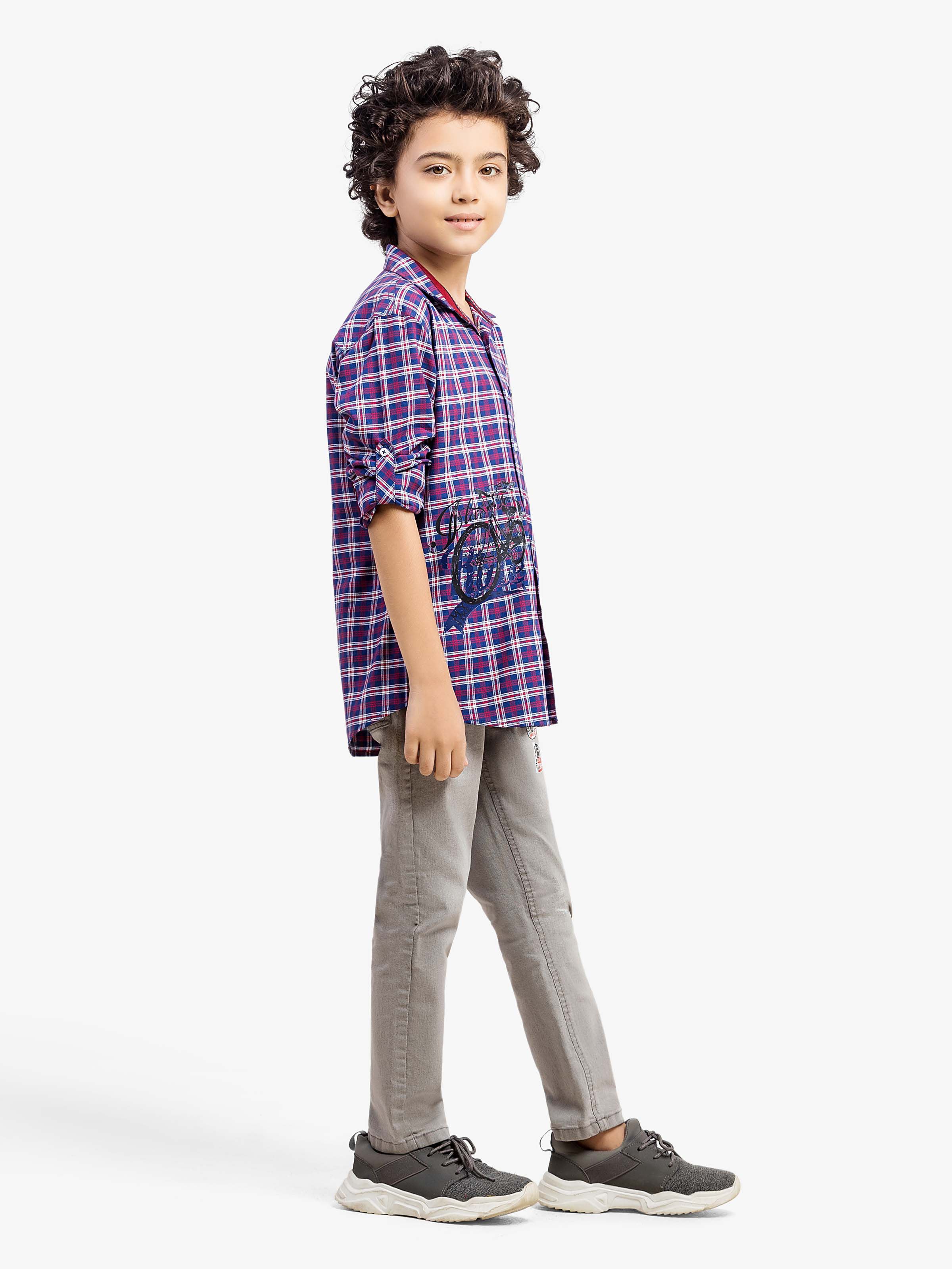 Boy's Multi Shirt - EBTSF5-27661 - Image 4
